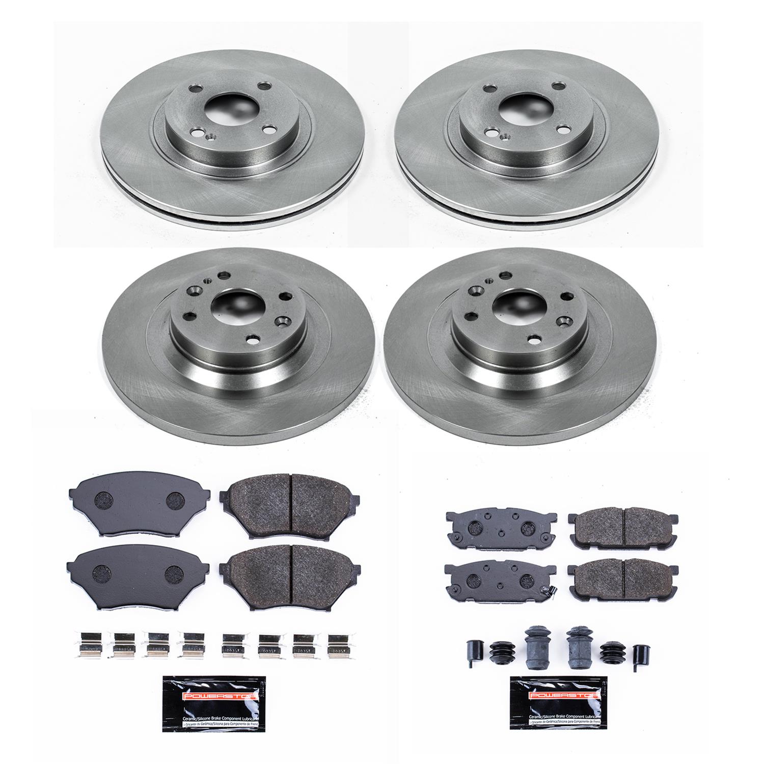 Power Stop 01-05 Mazda Miata Front & Rear Track Day Brake Kit (1x psbTDBK5267, 1x psbTDBK2353) thumbnail 5