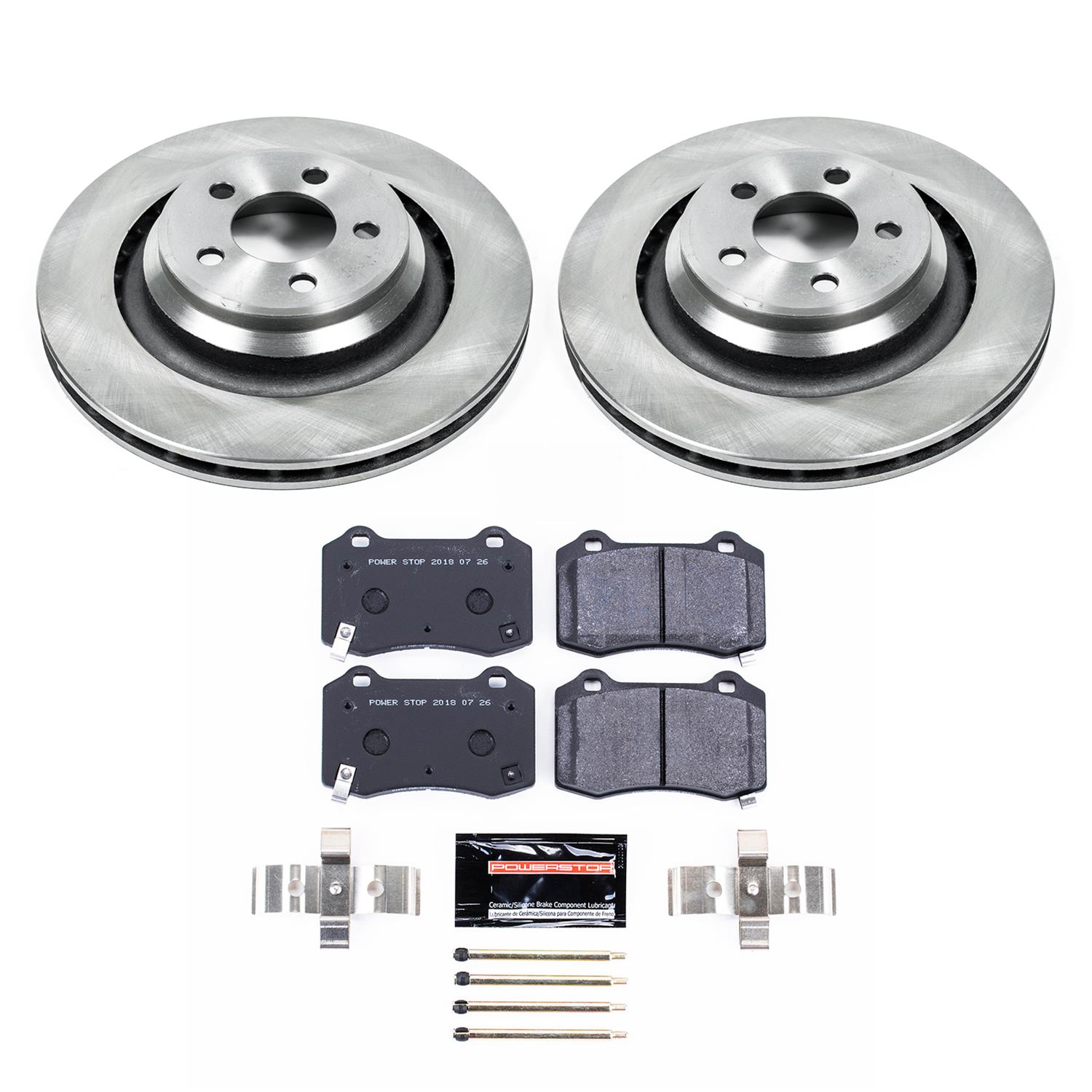 Power Stop 05-10 Chrysler 300 Front & Rear Track Day Brake Kit (1x psbTDBK4695, 1x psbTDBK4583) thumbnail 9