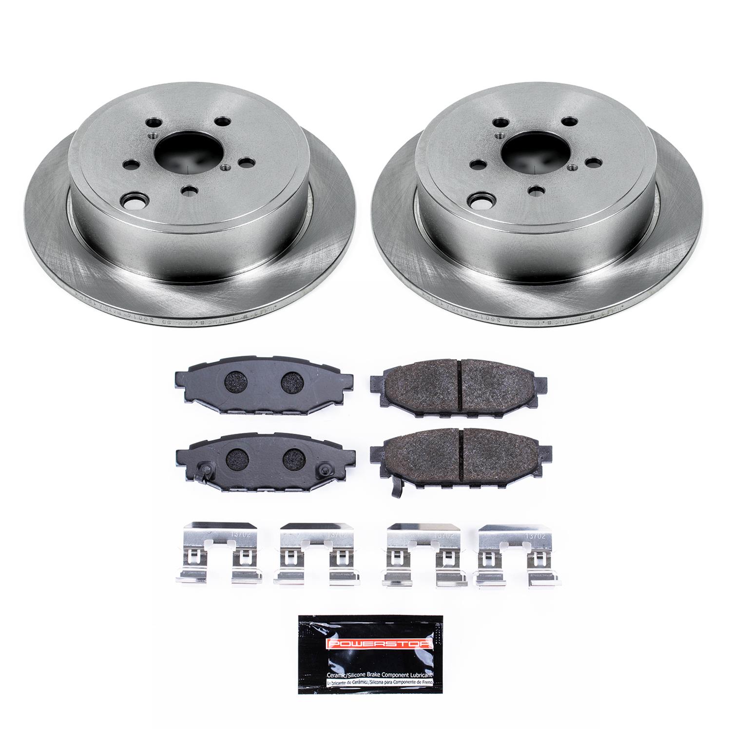 Power Stop 13-16 Subaru BRZ Front & Rear Track Day Brake Kit (1x psbTDBK4631, 1x psbTDBK6111) thumbnail 4