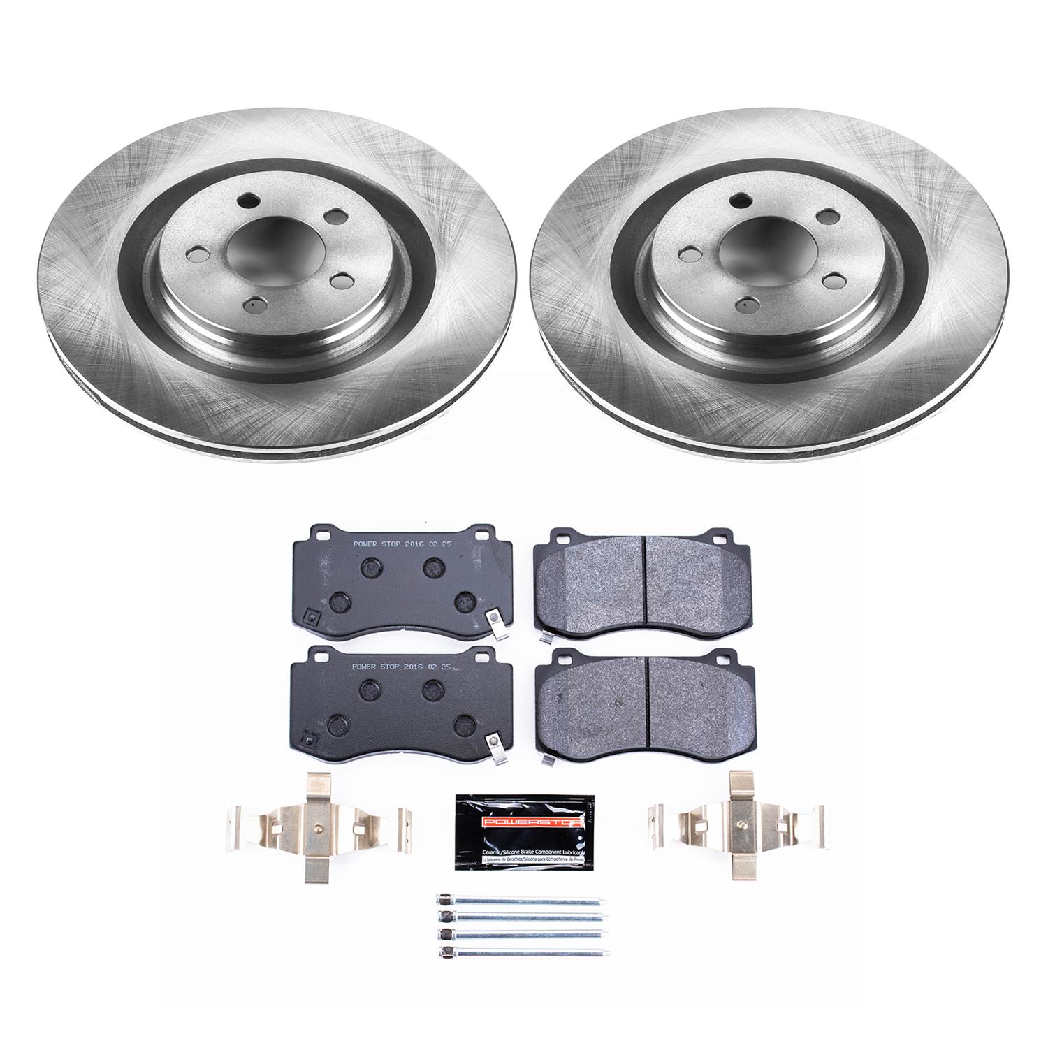 Power Stop 05-10 Chrysler 300 Front & Rear Track Day Brake Kit (1x psbTDBK4695, 1x psbTDBK4583) thumbnail 6