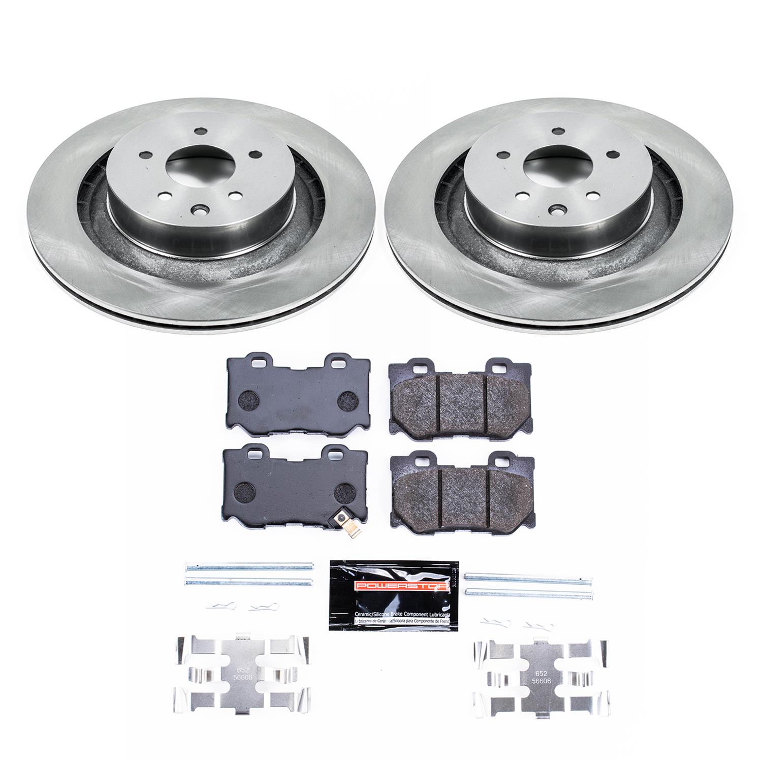 Power Stop 08-13 Infiniti G37 Front & Rear Track Day Brake Kit (1x psbTDBK4732, 1x psbTDBK2915) thumbnail 5