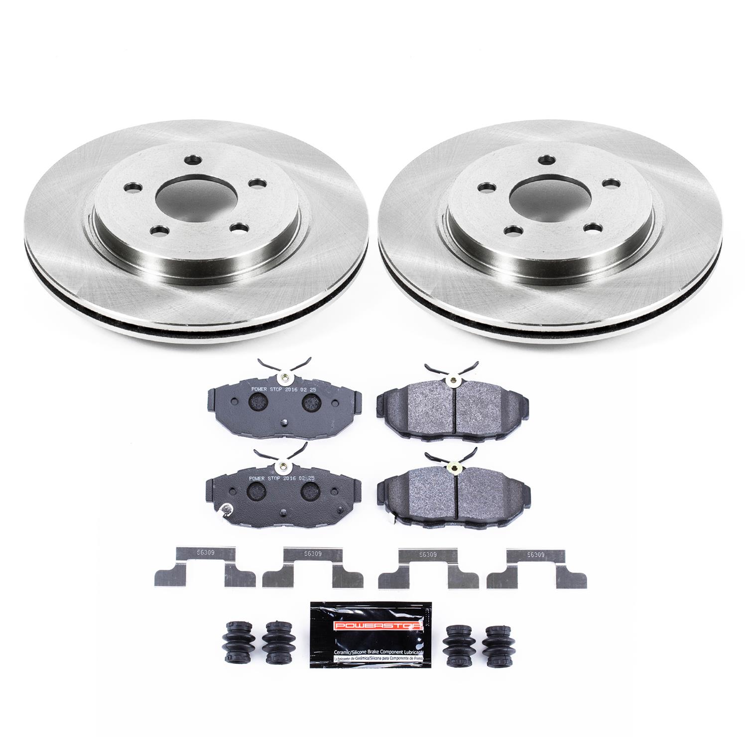 Power Stop 11-14 Ford Mustang Front & Rear Track Day Brake Kit (1x psbTDBK4749, 1x psbTDBK5944) thumbnail 8