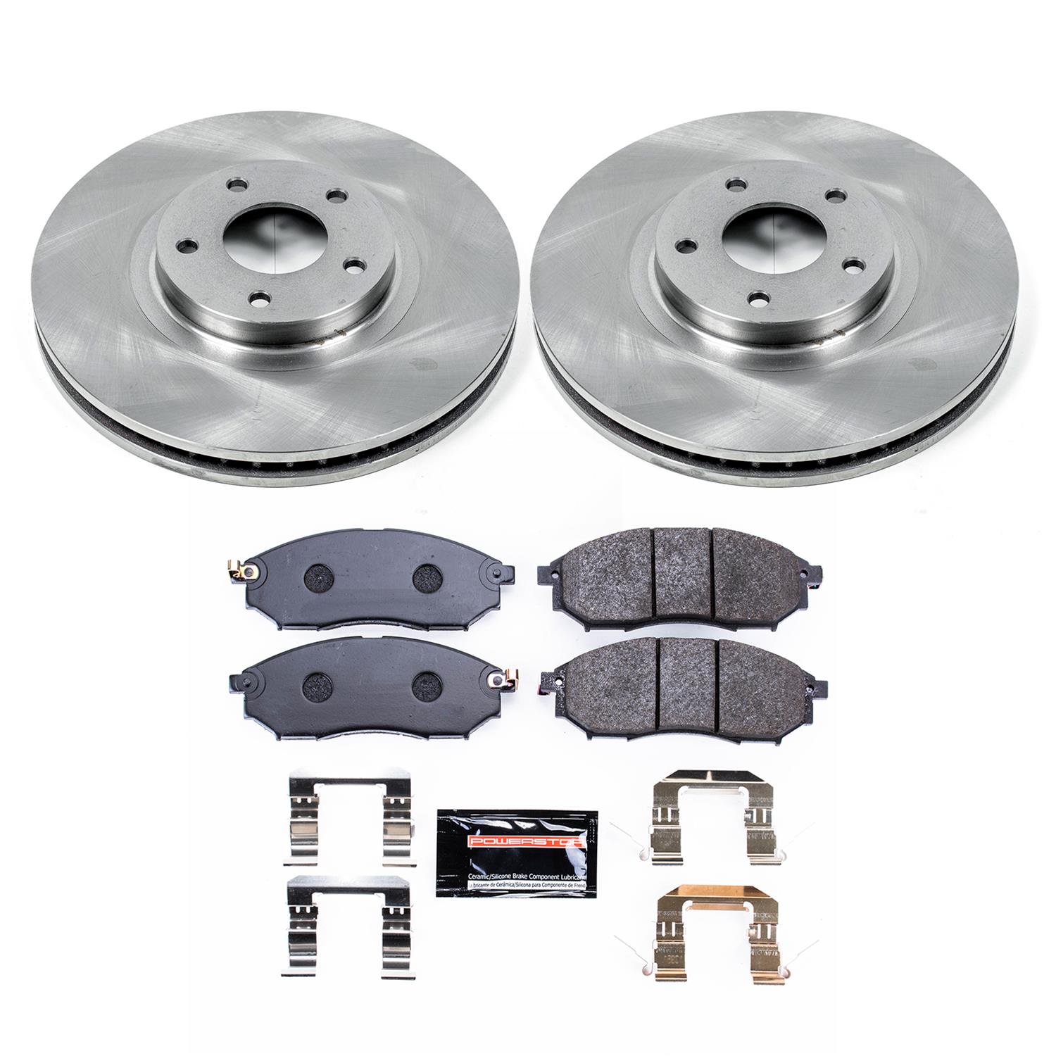 Power Stop 11-14 Nissan Murano Front & Rear Track Day Brake Kit (1x psbTDBK5263, 1x psbTDBK2427) thumbnail 7