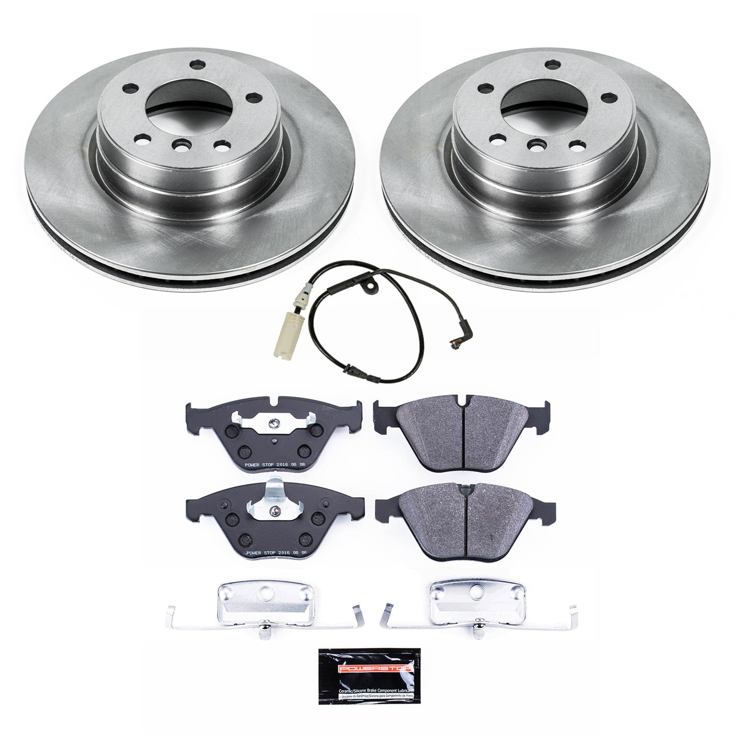 Power Stop 06-07 BMW 525i Front & Rear Track Day Brake Kit (1x psbTDBK5280, 1x psbTDBK5361) thumbnail 8
