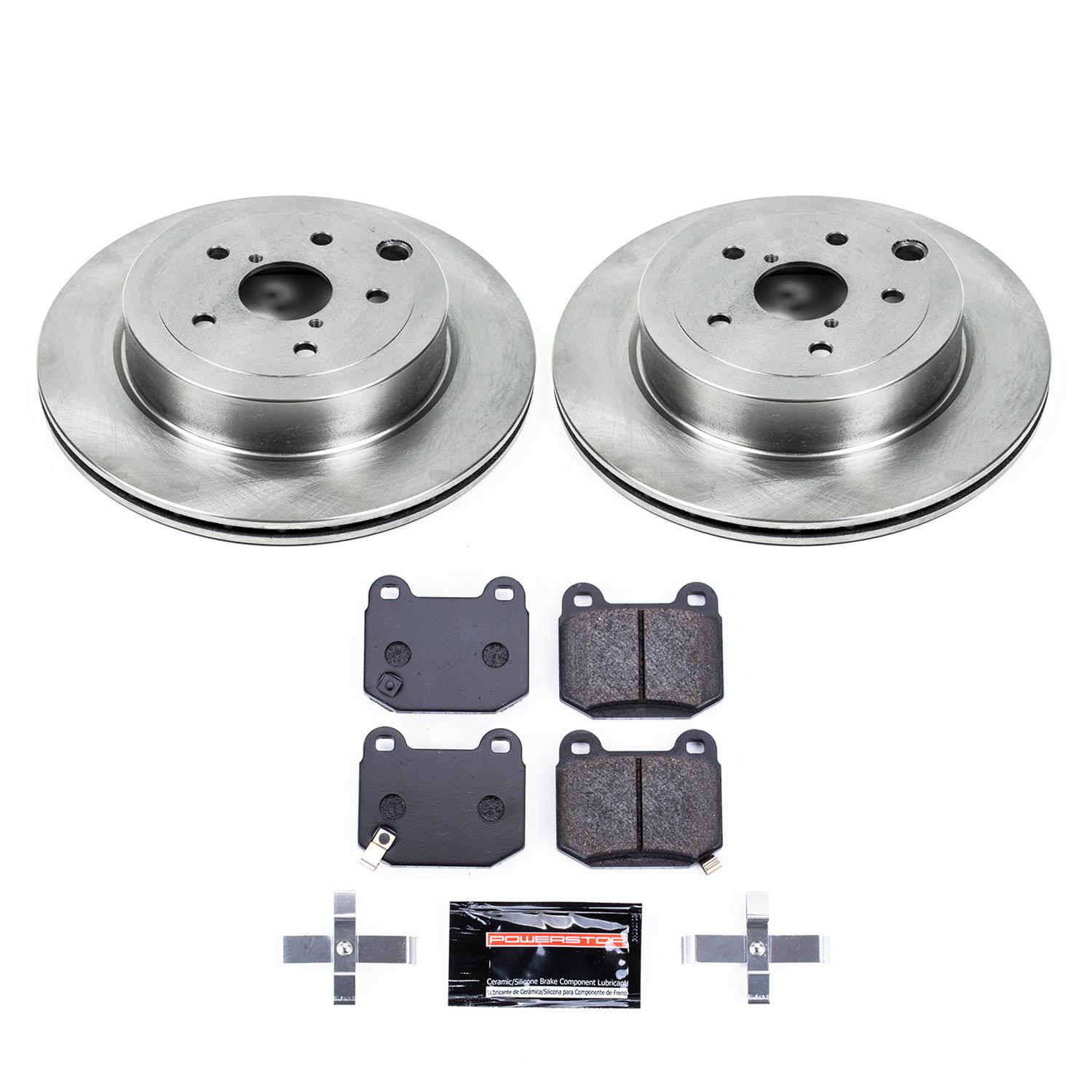 Power Stop 08-14 Subaru Impreza Front & Rear Track Day Brake Kit (1x psbTDBK131, 1x psbTDBK5305) thumbnail 9