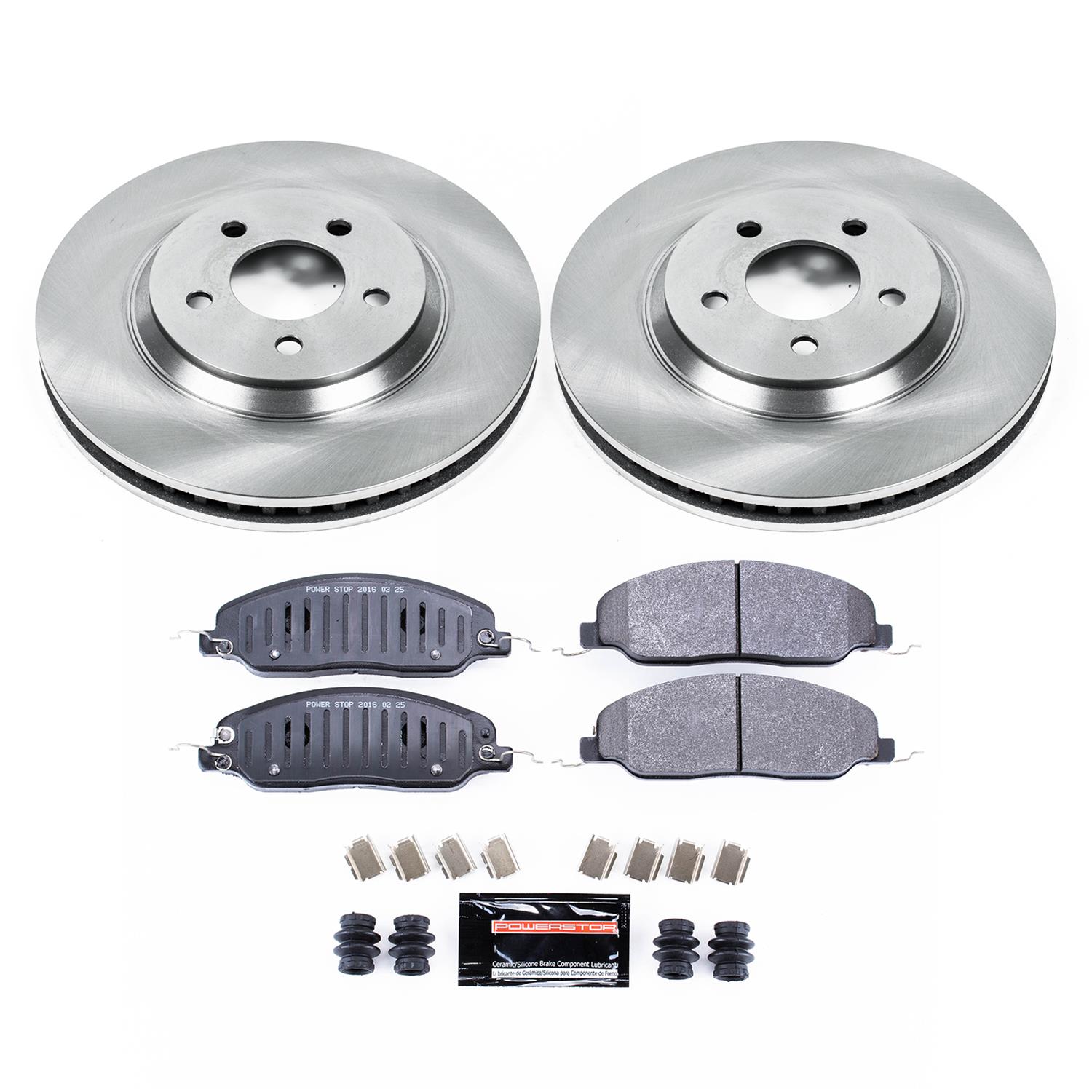 Power Stop 11-14 Ford Mustang Front & Rear Track Day Brake Kit (1x psbTDBK5407, 1x psbTDBK4749) thumbnail 4