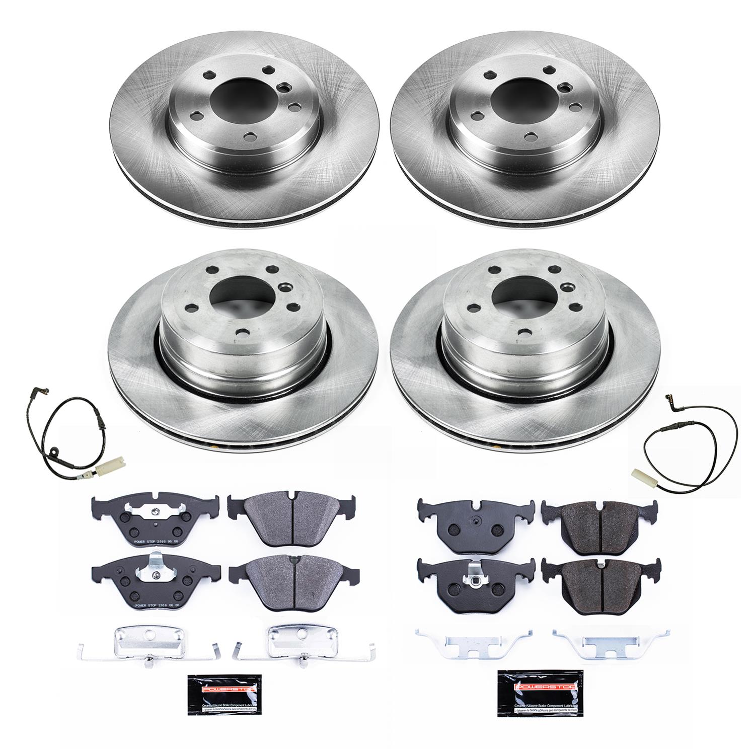 Power Stop 06-07 BMW 530xi Front & Rear Track Day Brake Kit (1x psbTDBK2110, 1x psbTDBK5492) thumbnail 5