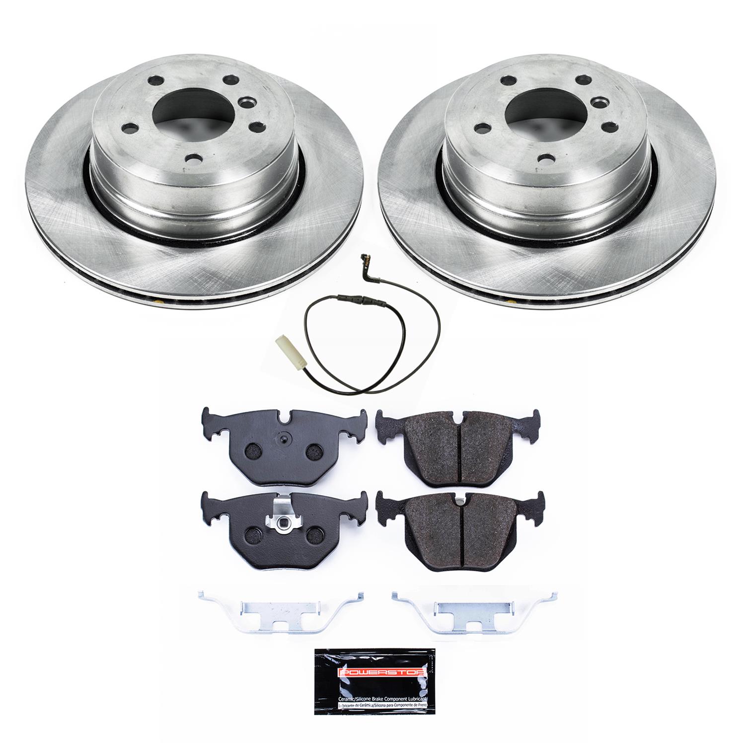 Power Stop 06-07 BMW 530xi Front & Rear Track Day Brake Kit (1x psbTDBK2110, 1x psbTDBK5492) thumbnail 9