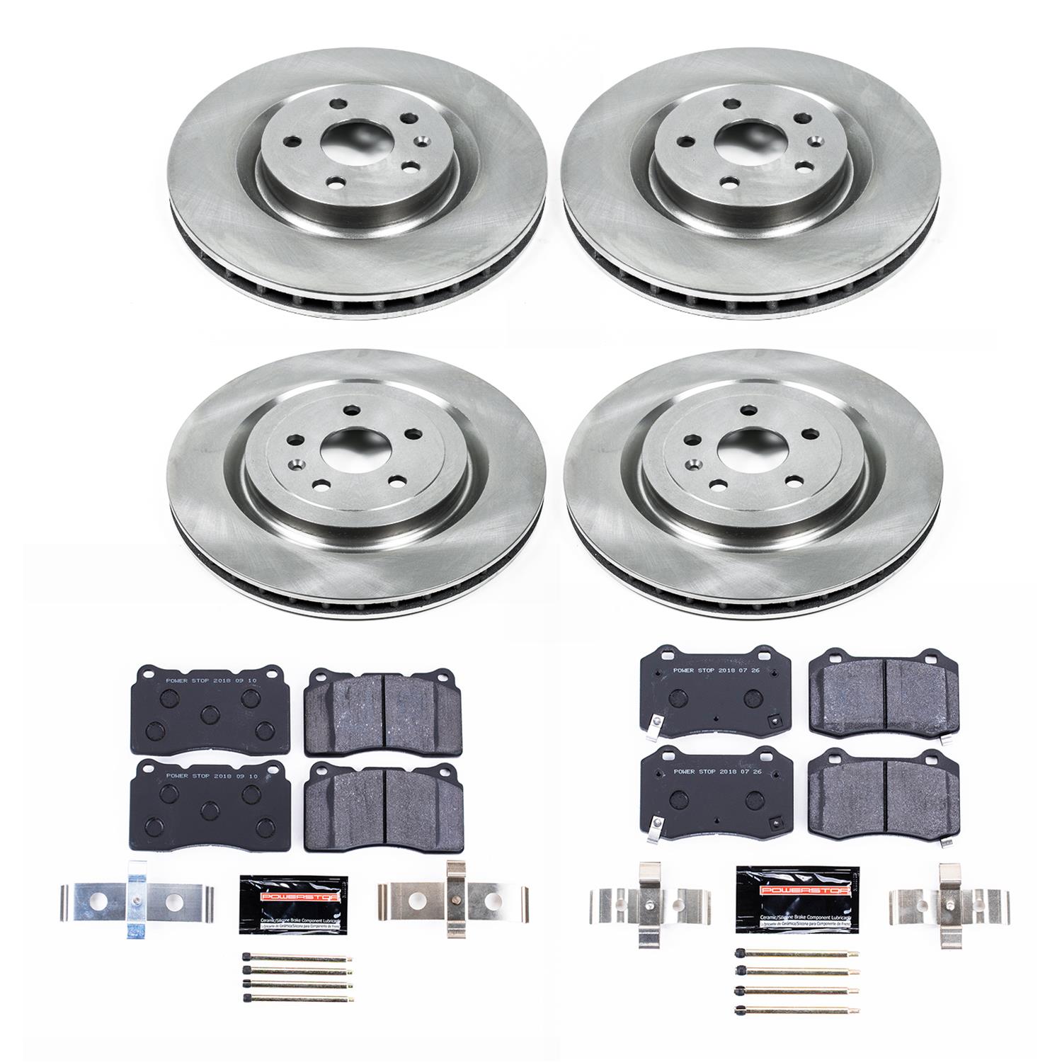 Power Stop 10-15 Chevrolet Camaro Front & Rear Track Day Brake Kit (1x psbTDBK3019, 1x psbTDBK5602) thumbnail 5
