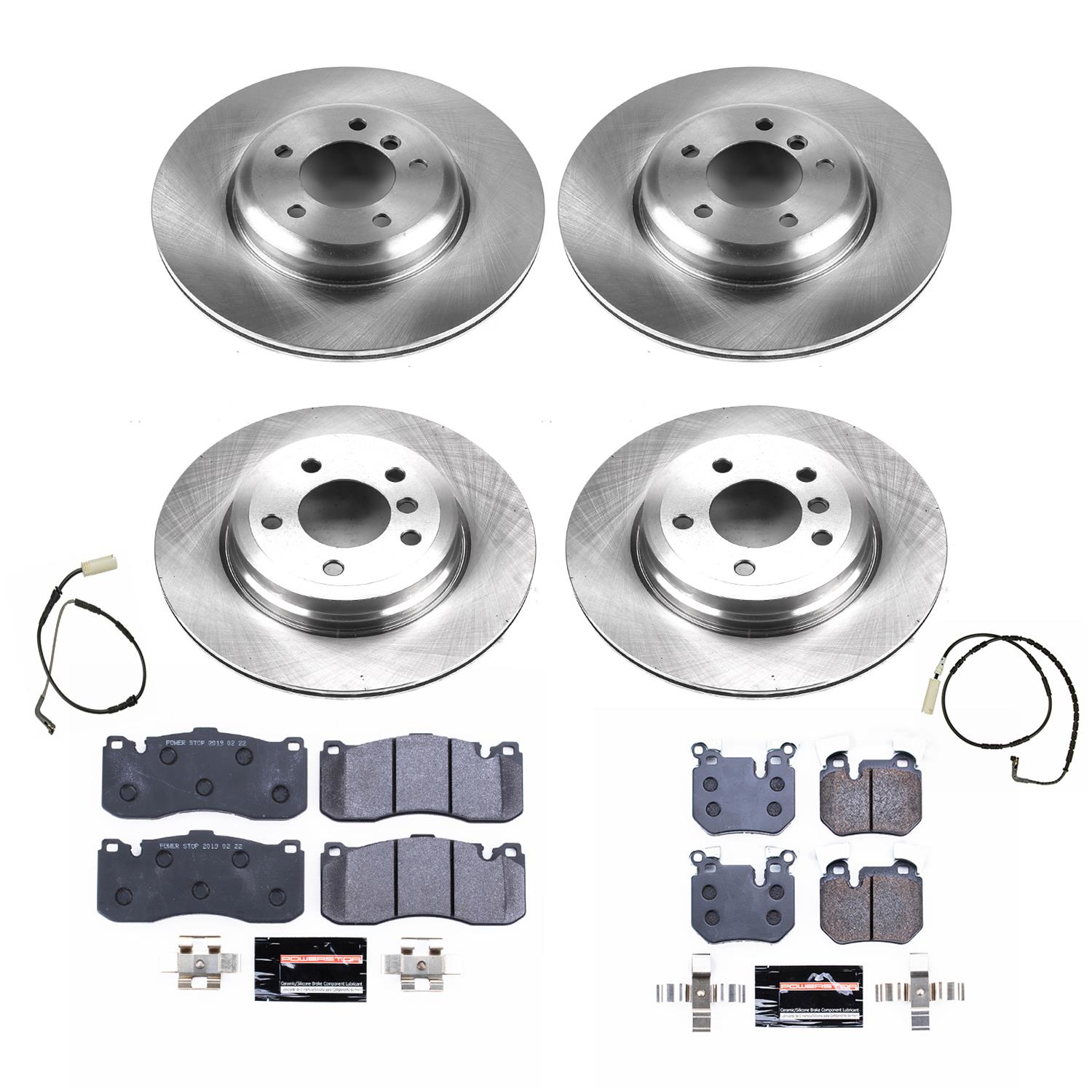 Power Stop 08-10 BMW 135i Front & Rear Track Day Brake Kit (1x psbTDBK5688, 1x psbTDBK5685) thumbnail 5