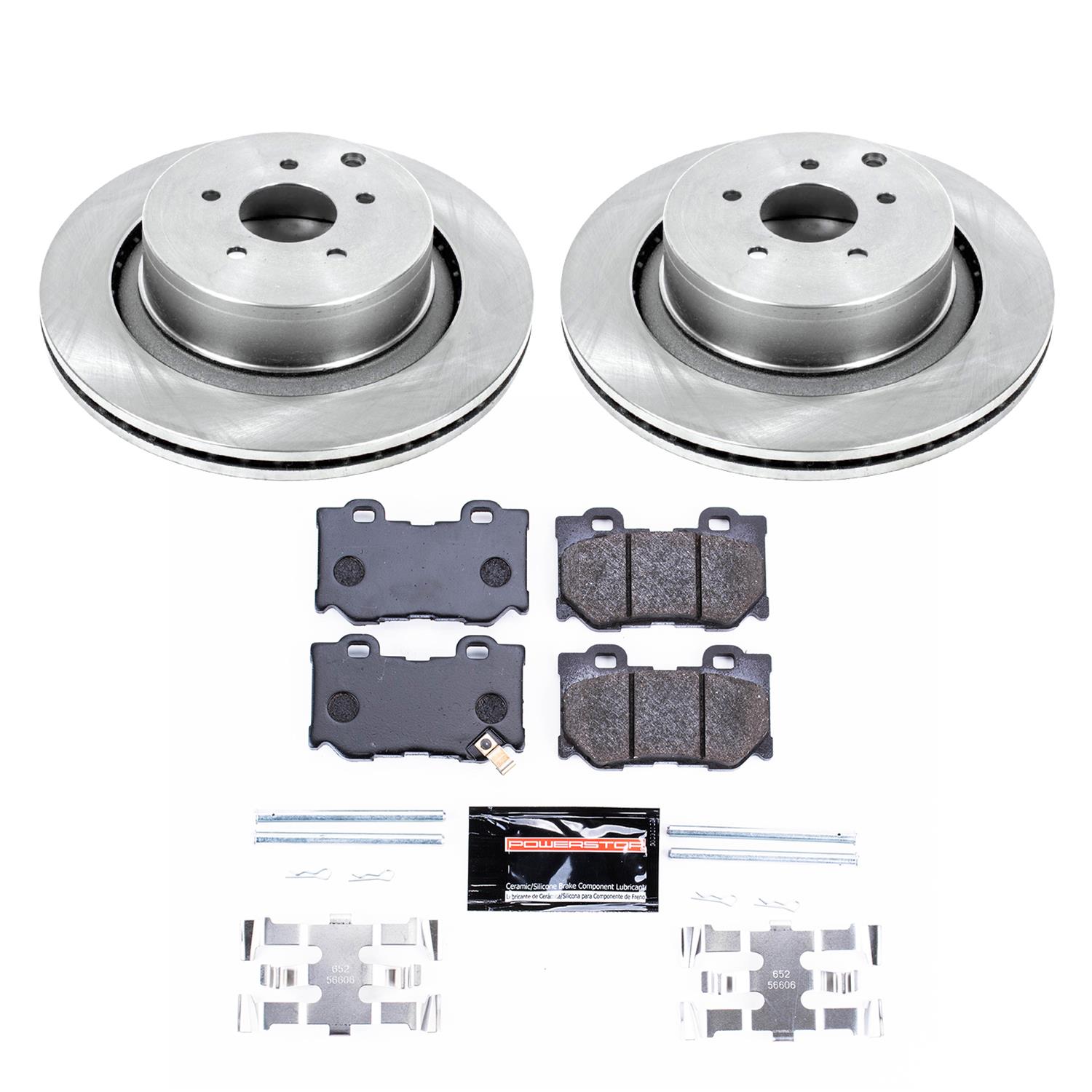 Power Stop 09-13 Infiniti FX50 Front & Rear Track Day Brake Kit (1x psbTDBK2915, 1x psbTDBK5861) thumbnail 9