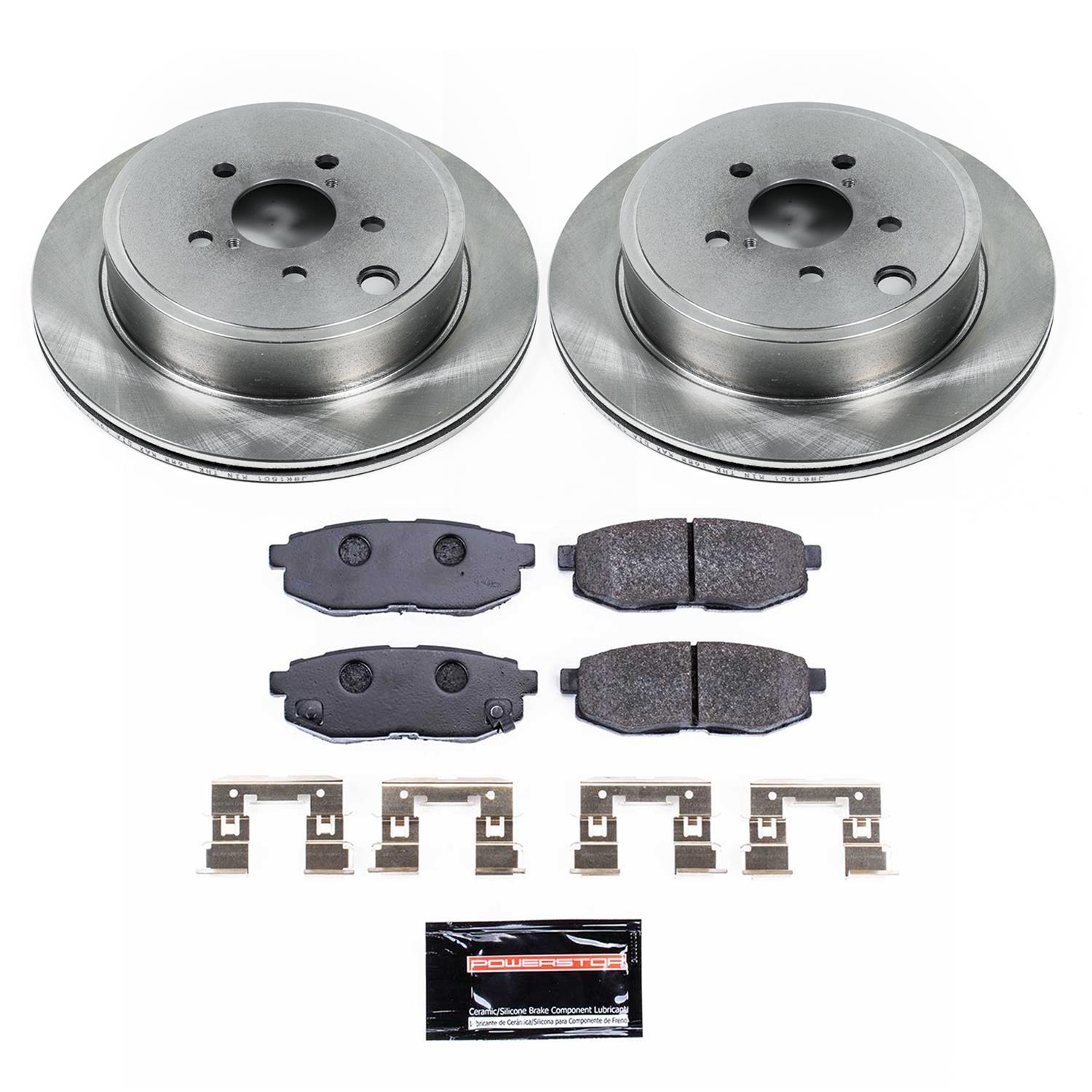 Power Stop 13-16 Scion FR-S Front & Rear Track Day Brake Kit (1x psbTDBK6082, 1x psbTDBK5883) thumbnail 6