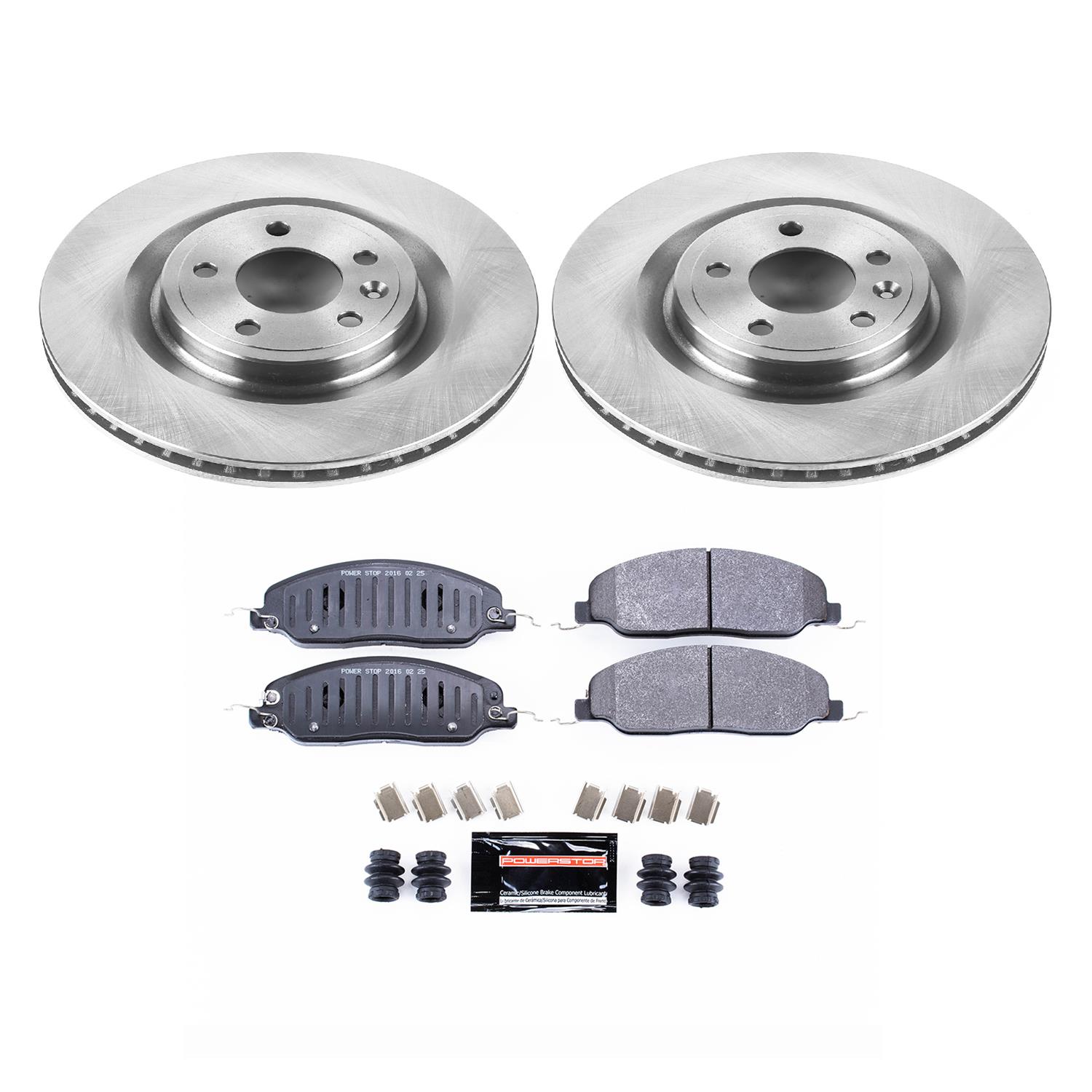 Power Stop 11-14 Ford Mustang Front & Rear Track Day Brake Kit (1x psbTDBK4749, 1x psbTDBK5944) thumbnail 9