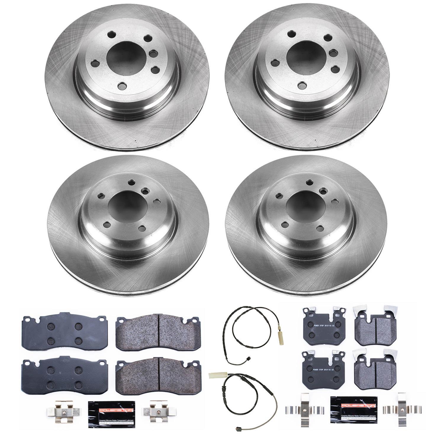 Power Stop 11-13 BMW 135i Front & Rear Track Day Brake Kit (1x psbTDBK6004, 1x psbTDBK6007) thumbnail 5