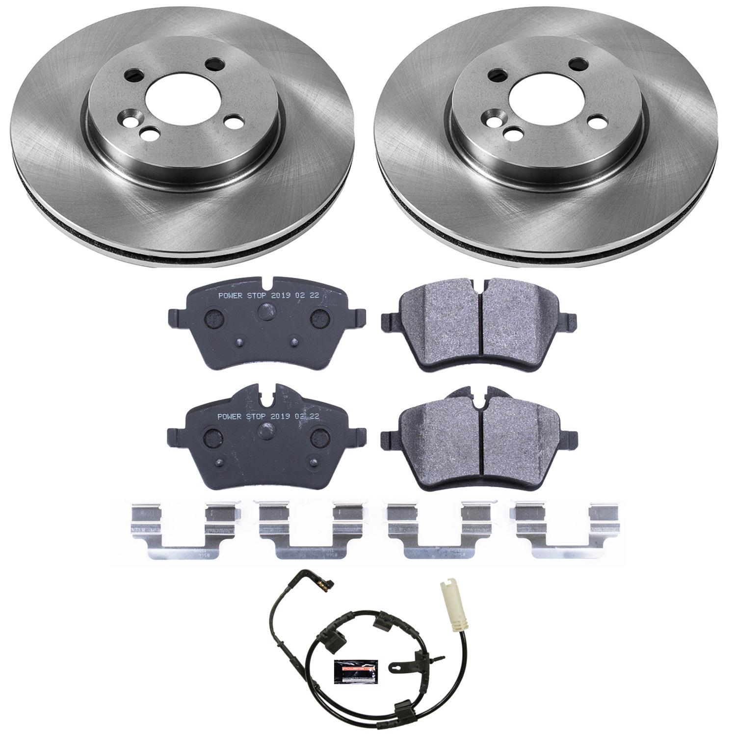 Power Stop 07-10 Mini Cooper Front & Rear Track Day Brake Kit (1x psbTDBK6068, 1x psbTDBK6281) thumbnail 6