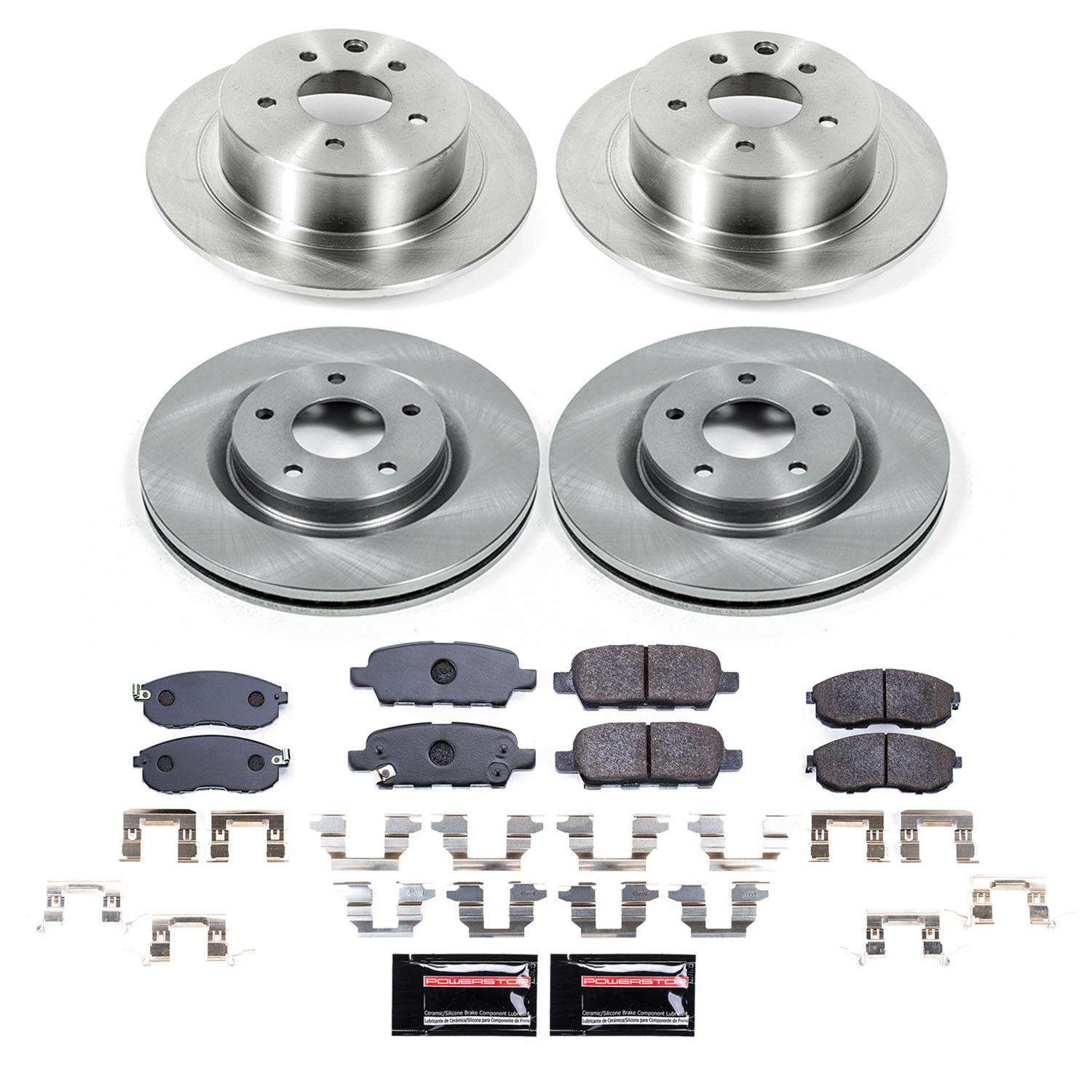 Power Stop 17-18 Nissan Sentra Front and Rear Track Day Brake Kit (1x psbTDBK098, 1x psbTDBK6094) thumbnail 3