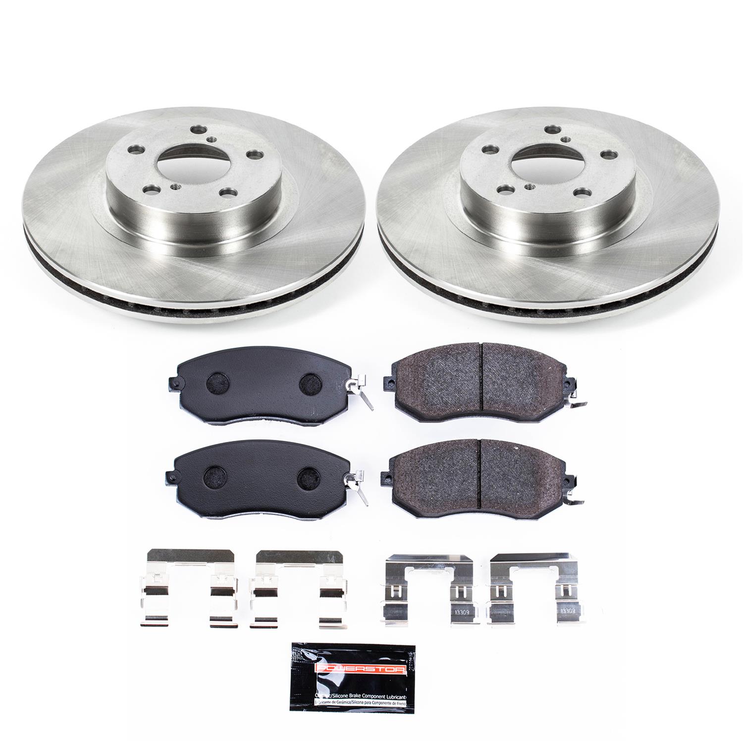 Power Stop 12-16 Subaru Impreza Front & Rear Track Day Brake Kit (1x psbTDBK6107, 1x psbTDBK6111) thumbnail 8