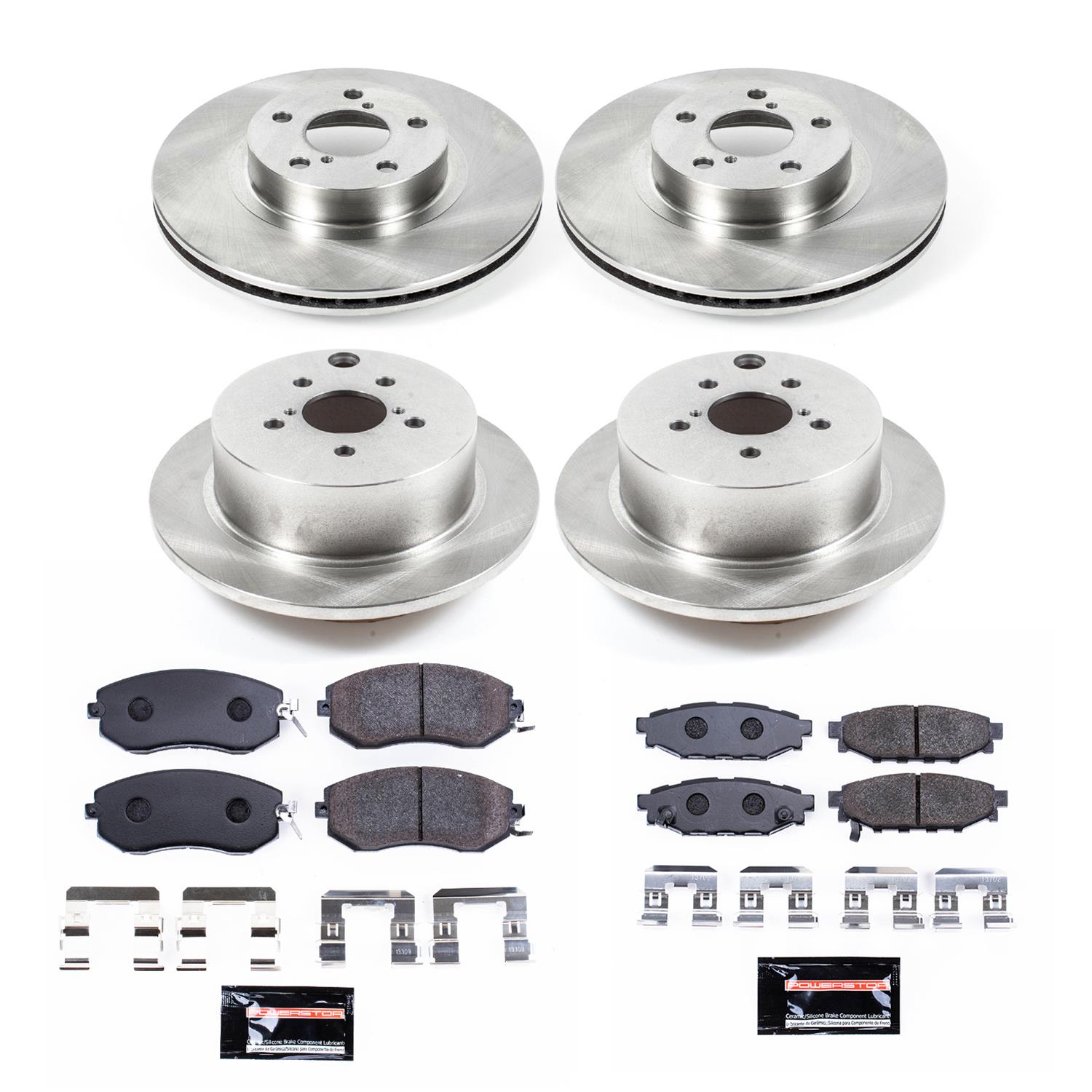 Power Stop 12-16 Subaru Impreza Front & Rear Track Day Brake Kit (1x psbTDBK6107, 1x psbTDBK6111) thumbnail 7