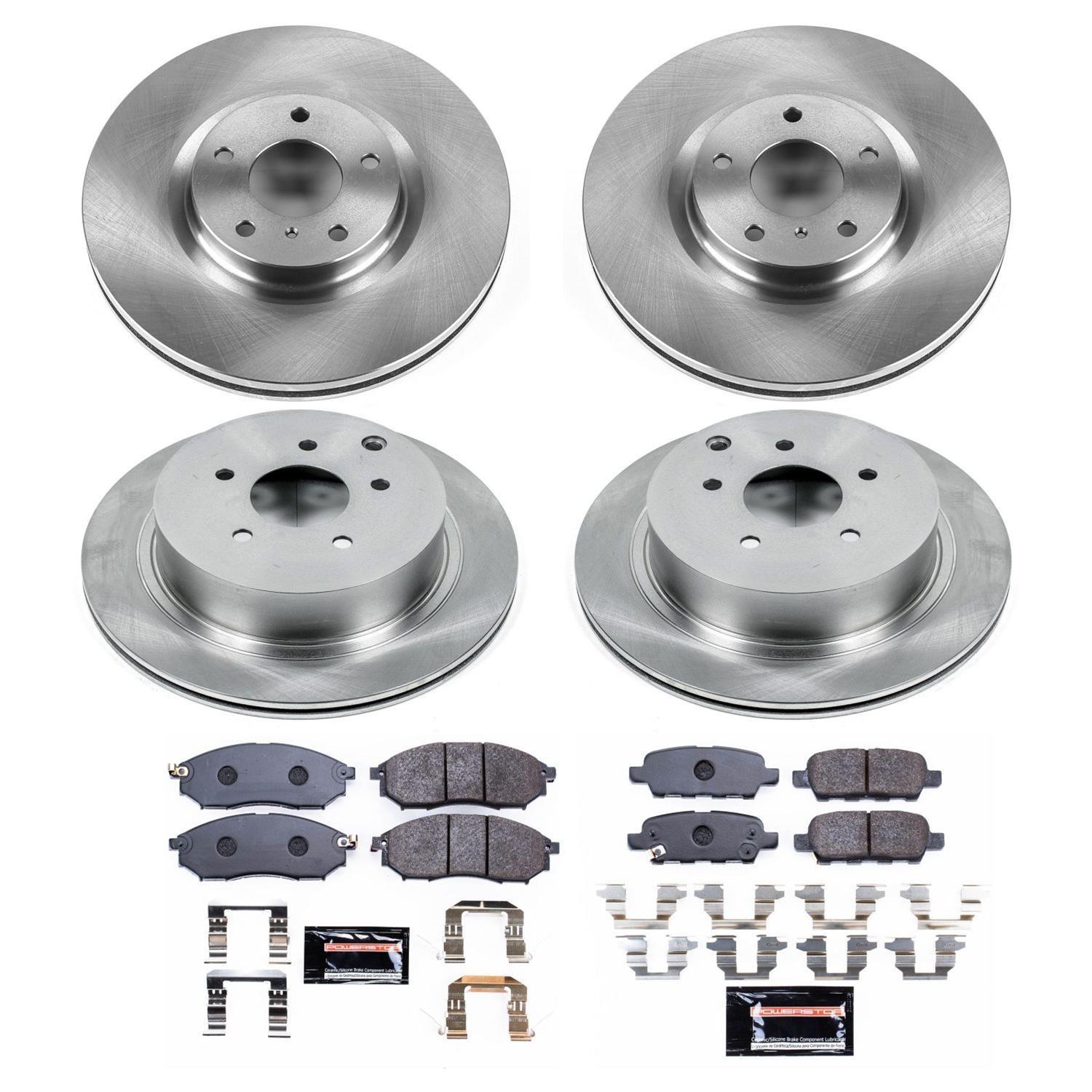 Power Stop 12-13 Infiniti M35h Front & Rear Track Day Brake Kit (1x psbTDBK2427, 1x psbTDBK112) thumbnail 6