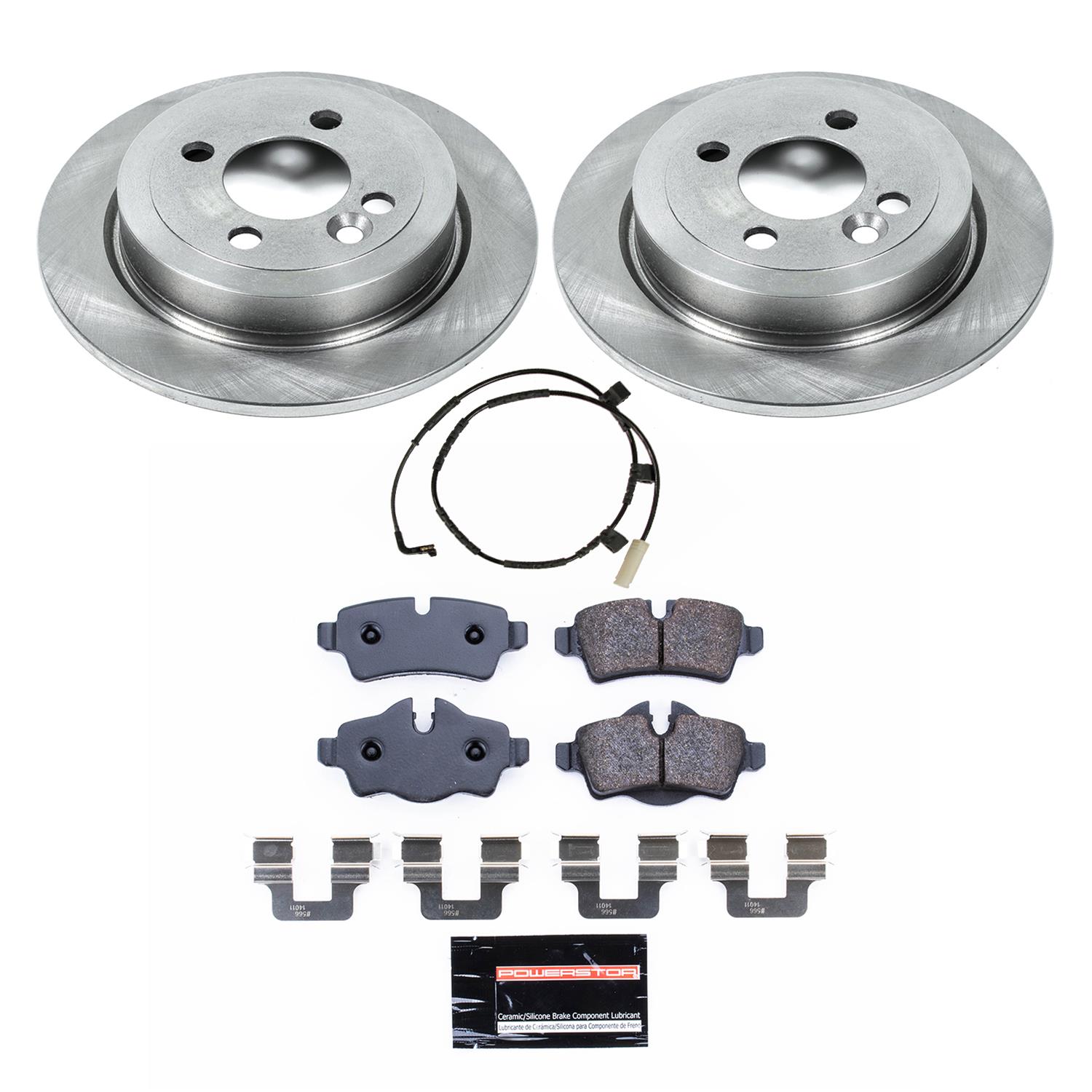 Power Stop 07-10 Mini Cooper Front & Rear Track Day Brake Kit (1x psbTDBK6068, 1x psbTDBK6281) thumbnail 9