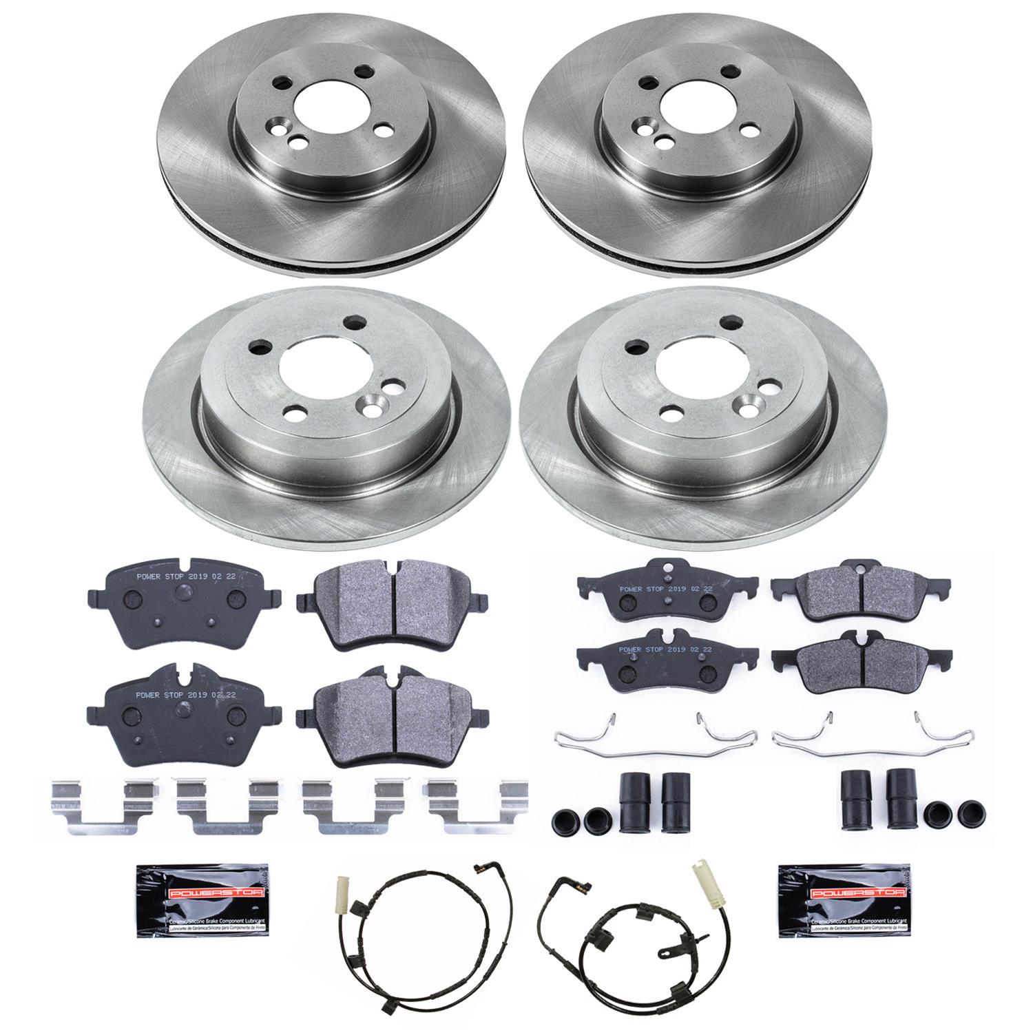 Power Stop 07-10 Mini Cooper Front & Rear Track Day Brake Kit (1x psbTDBK6068, 1x psbTDBK6281) thumbnail 5