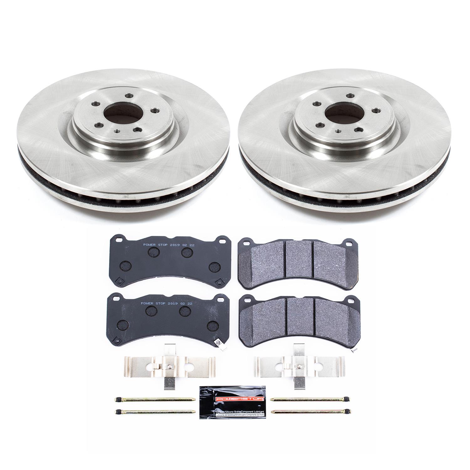 Power Stop 13-14 Ford Mustang Front Track Day Brake Kit (2x psbAR85151, 1x psbPST-1365) thumbnail 8