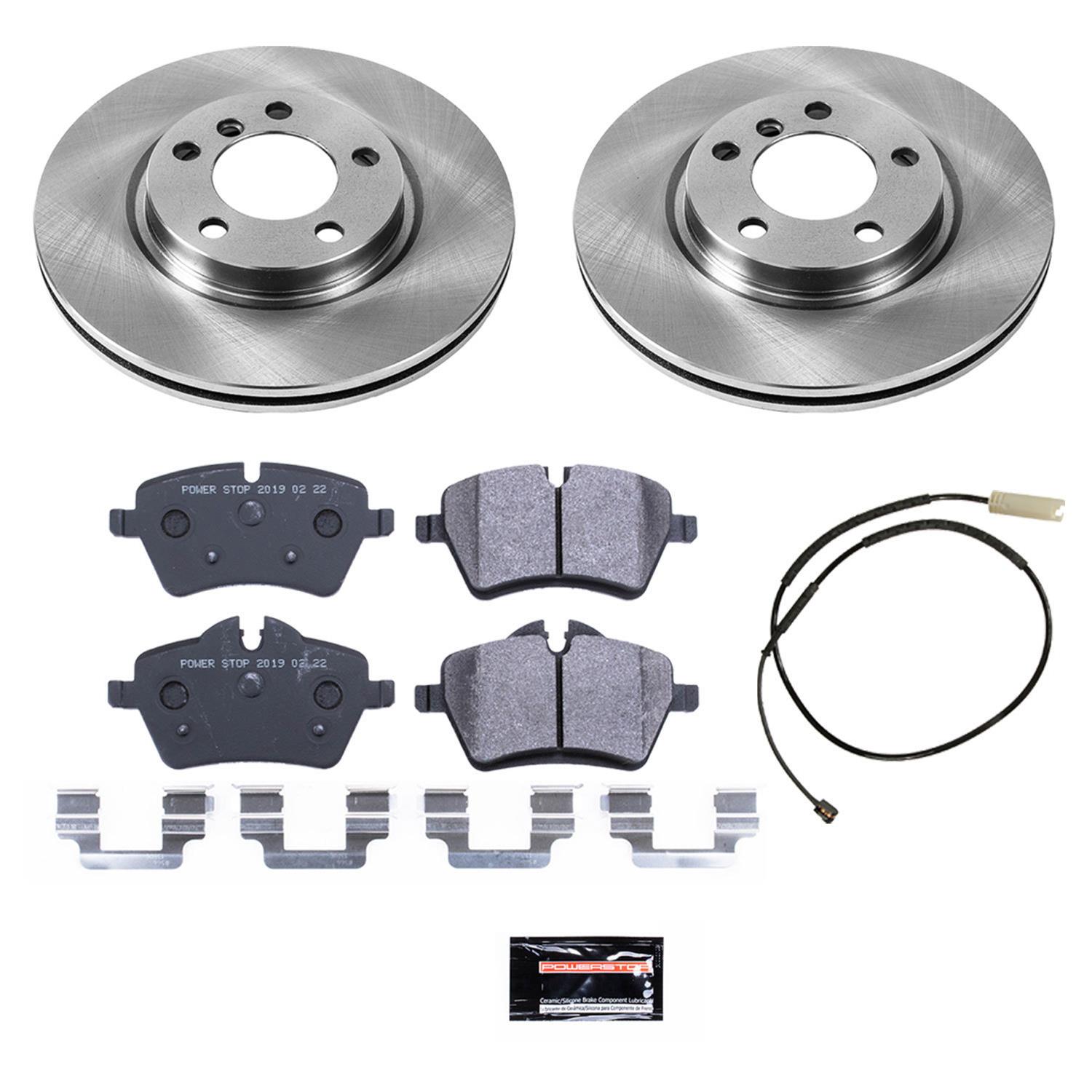 Power Stop 11-16 Mini Cooper Countryman Front & Rear Track Day Brake Kit (1x psbTDBK6665, 1x psbTDBK6664) thumbnail 5
