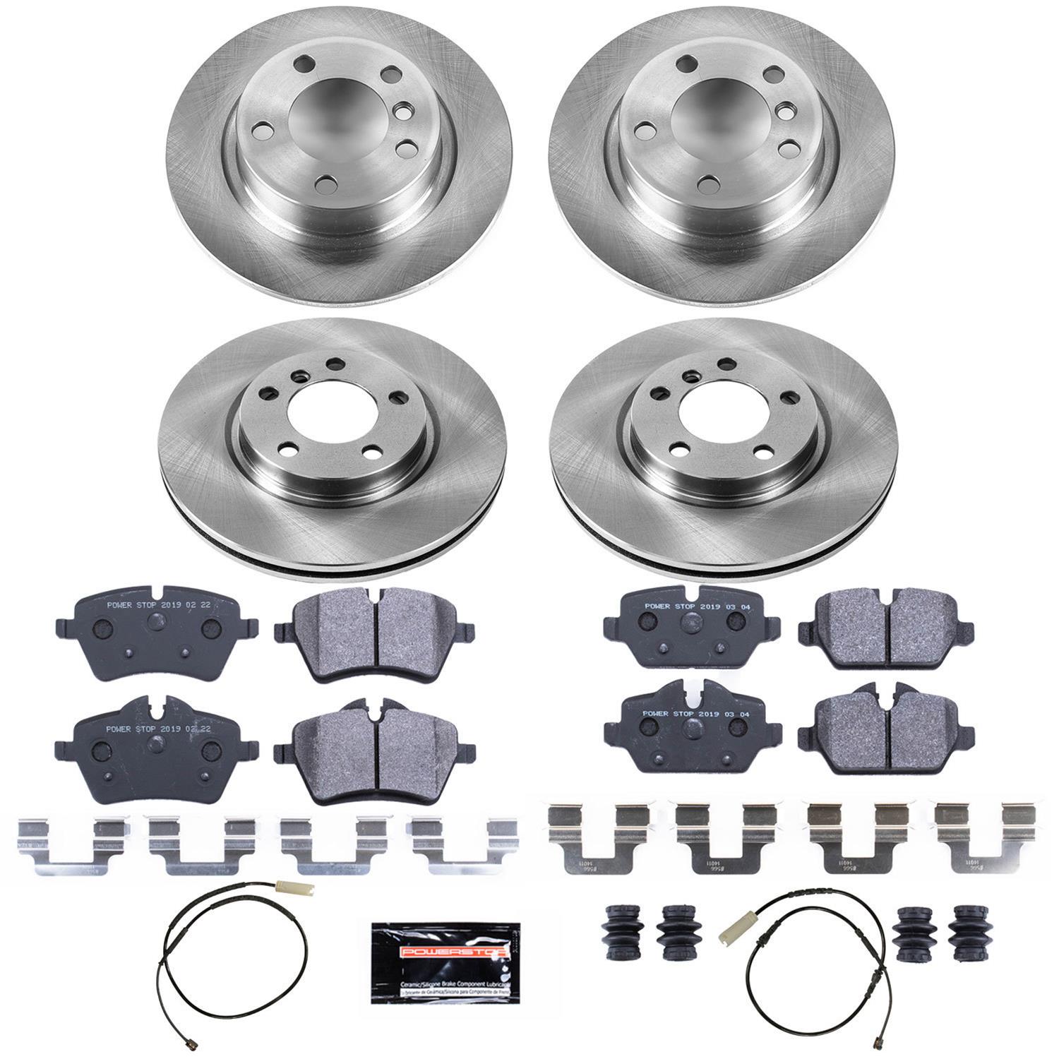 Power Stop 11-16 Mini Cooper Countryman Front & Rear Track Day Brake Kit (1x psbTDBK6665, 1x psbTDBK6664) thumbnail 2