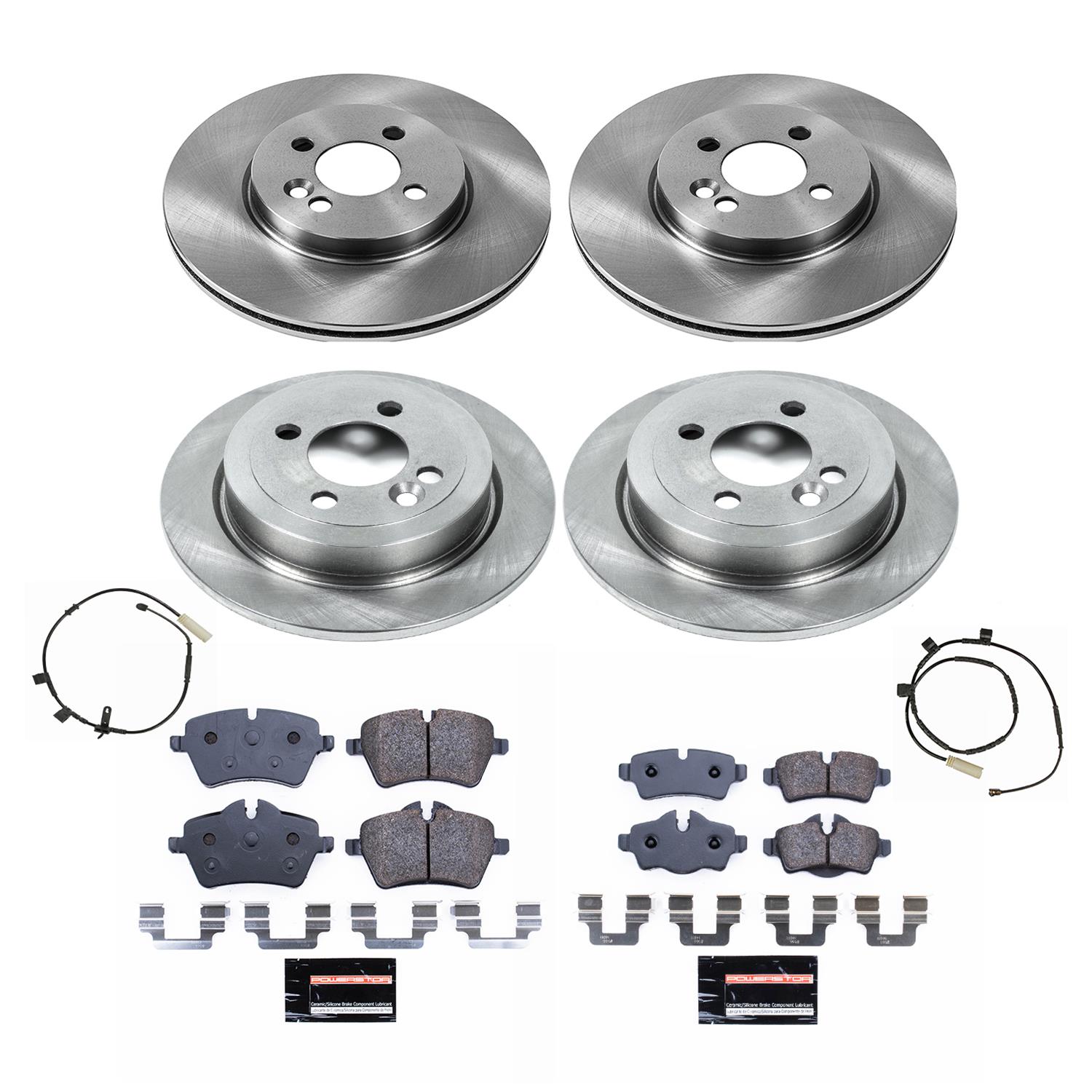 Power Stop 11-16 Mini Cooper Front & Rear Track Day Brake Kit (1x psbTDBK6741, 1x psbTDBK6331) thumbnail 7
