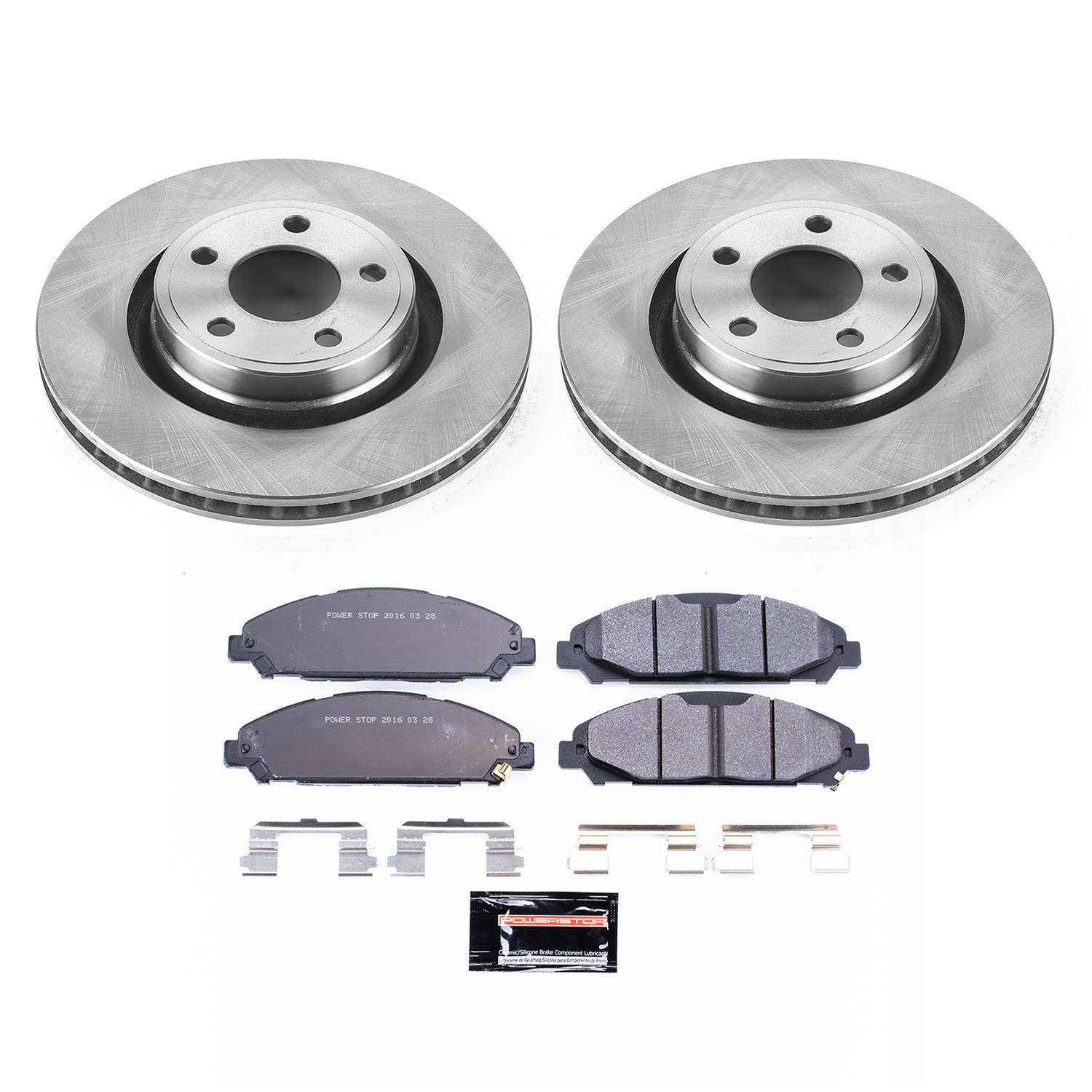 Power Stop 15-19 Ford Mustang Front & Rear Track Day Brake Kit (1x psbTDBK6809, 1x psbTDBK6813) thumbnail 9