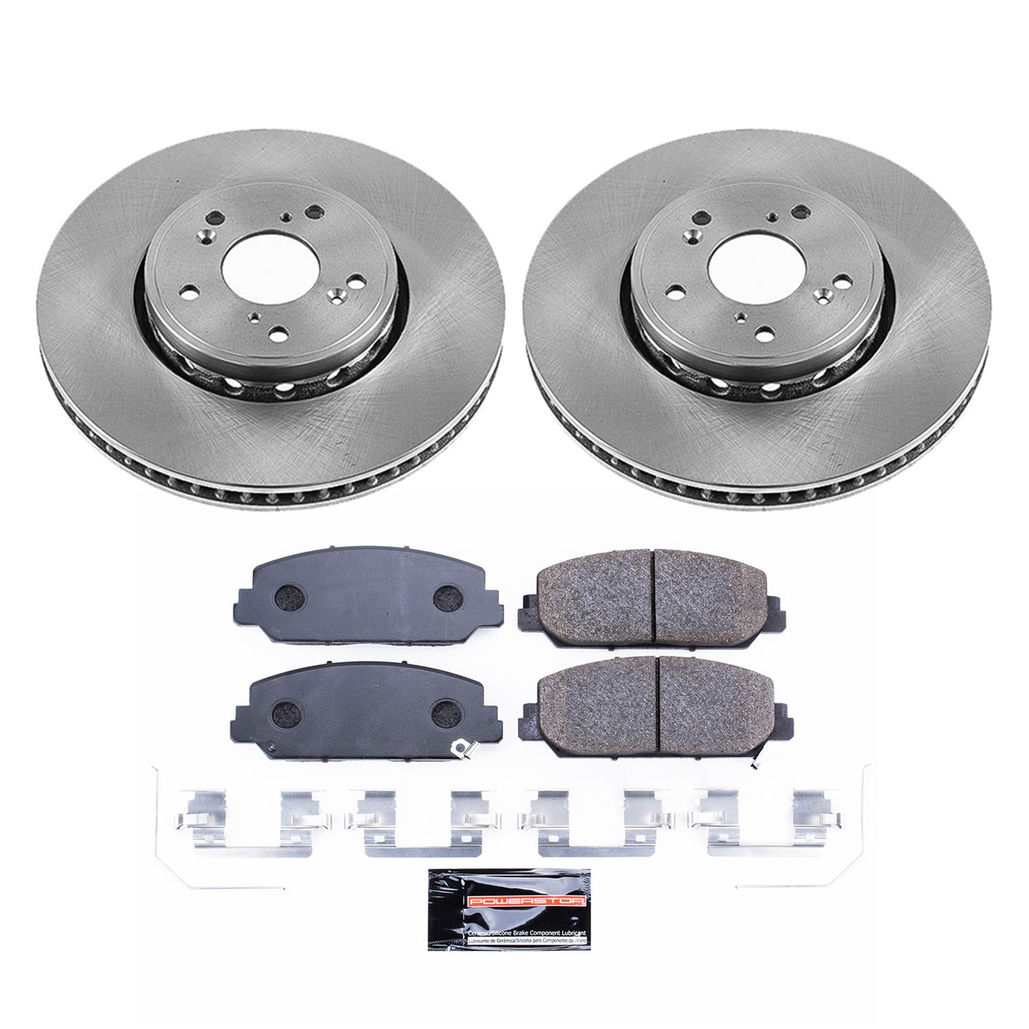 Power Stop 2016 Acura ILX Front & Rear Track Day Brake Kit (1x psbTDBK3128, 1x psbTDBK6940) thumbnail 4