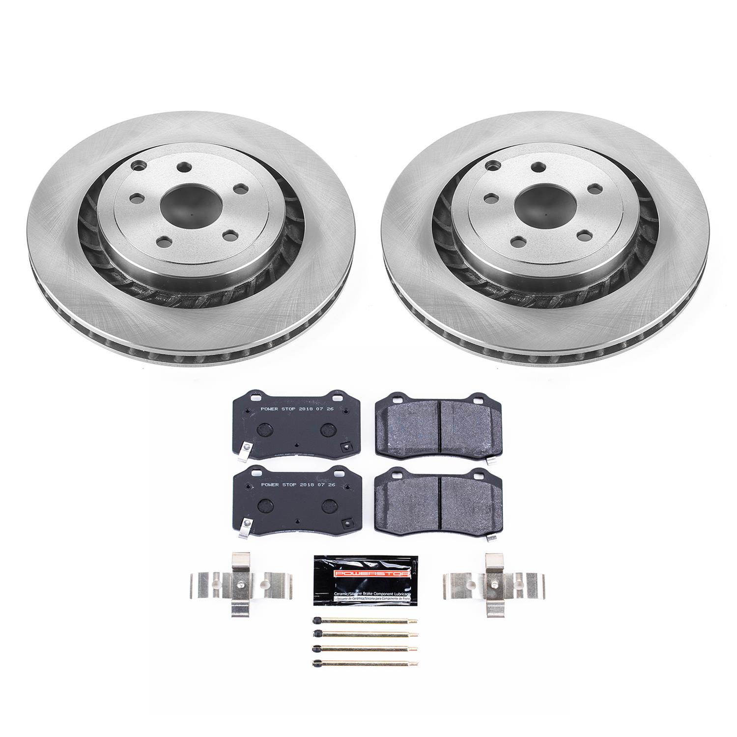 Power Stop 15-17 Chevrolet SS Front & Rear Track Day Brake Kit (1x psbTDBK6994, 1x psbTDBK7007) thumbnail 8