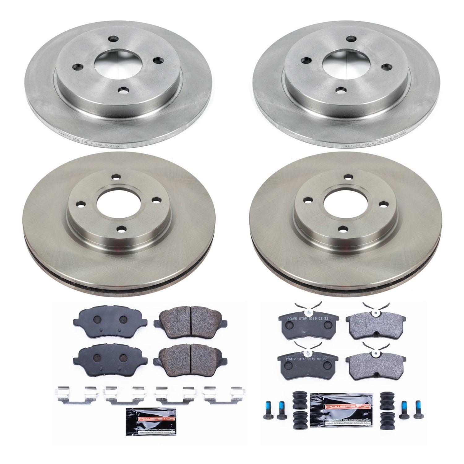 Power Stop 14-19 Ford Fiesta Front & Rear Track Day Brake Kit (1x psbTDBK6818, 1x psbTDBK1363) thumbnail 7