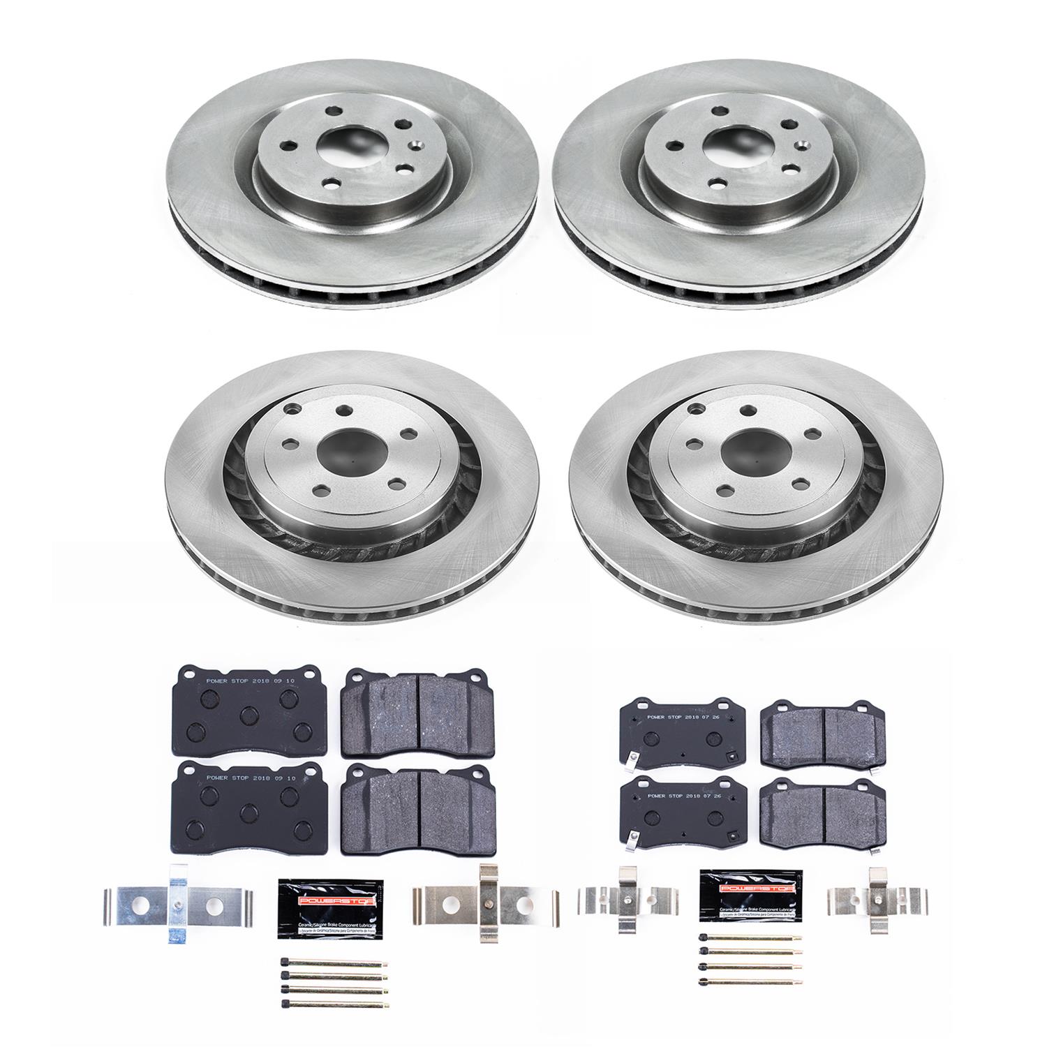 Power Stop 15-17 Chevrolet SS Front & Rear Track Day Brake Kit (1x psbTDBK6994, 1x psbTDBK7007) thumbnail 7