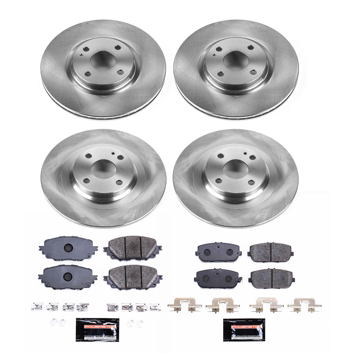 Power Stop 17-19 Fiat 124 Spider Front & Rear Track Day Brake Kit (1x psbTDBK7362, 1x psbTDBK7358) thumbnail 5