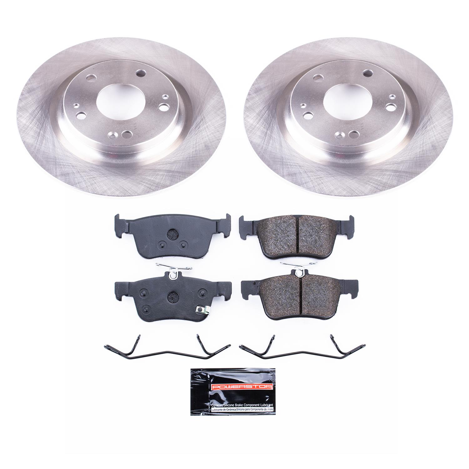 Power Stop 17-19 Honda Civic Front & Rear Track Day Brake Kit (1x psbTDBK7347, 1x psbTDBK7934) thumbnail 5