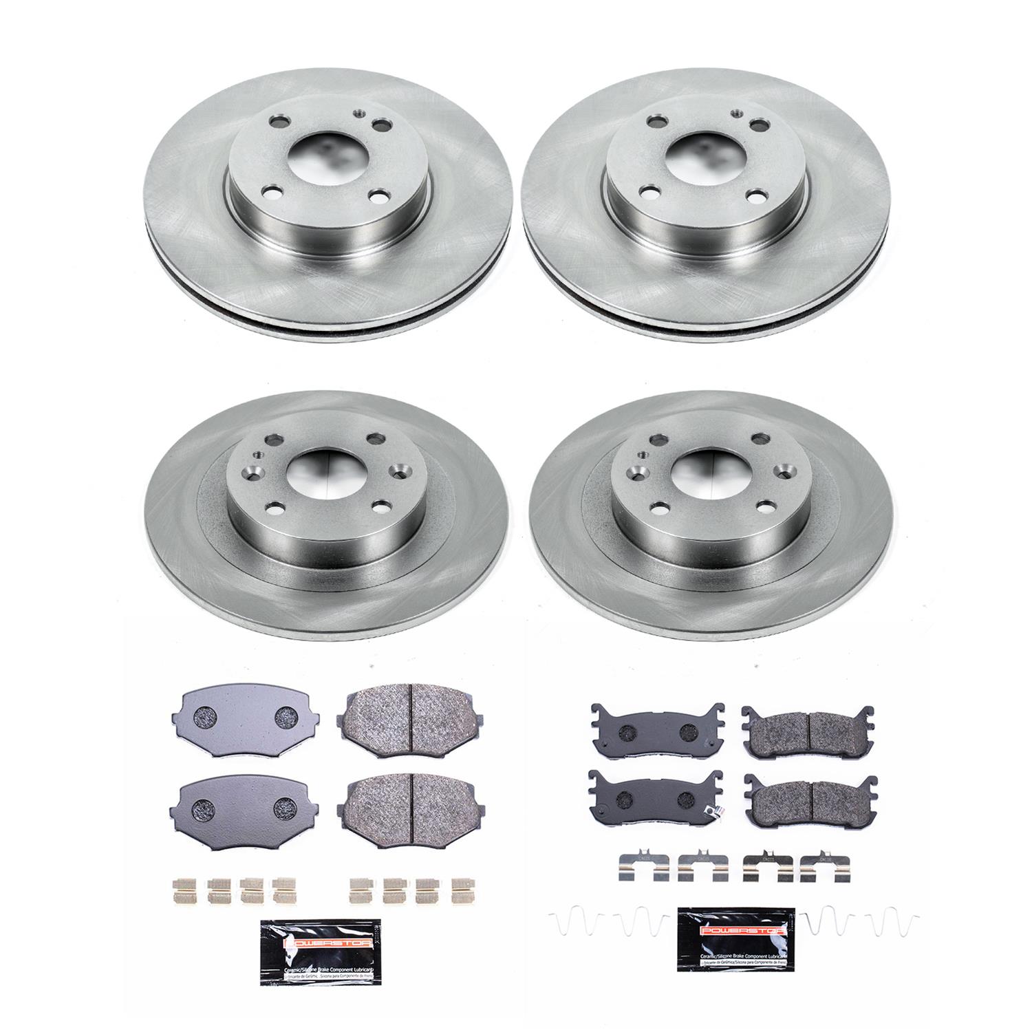 Power Stop 94-97 Mazda Miata Front & Rear Track Day Brake Kit (1x psbTDBK793, 1x psbTDBK772) thumbnail 7