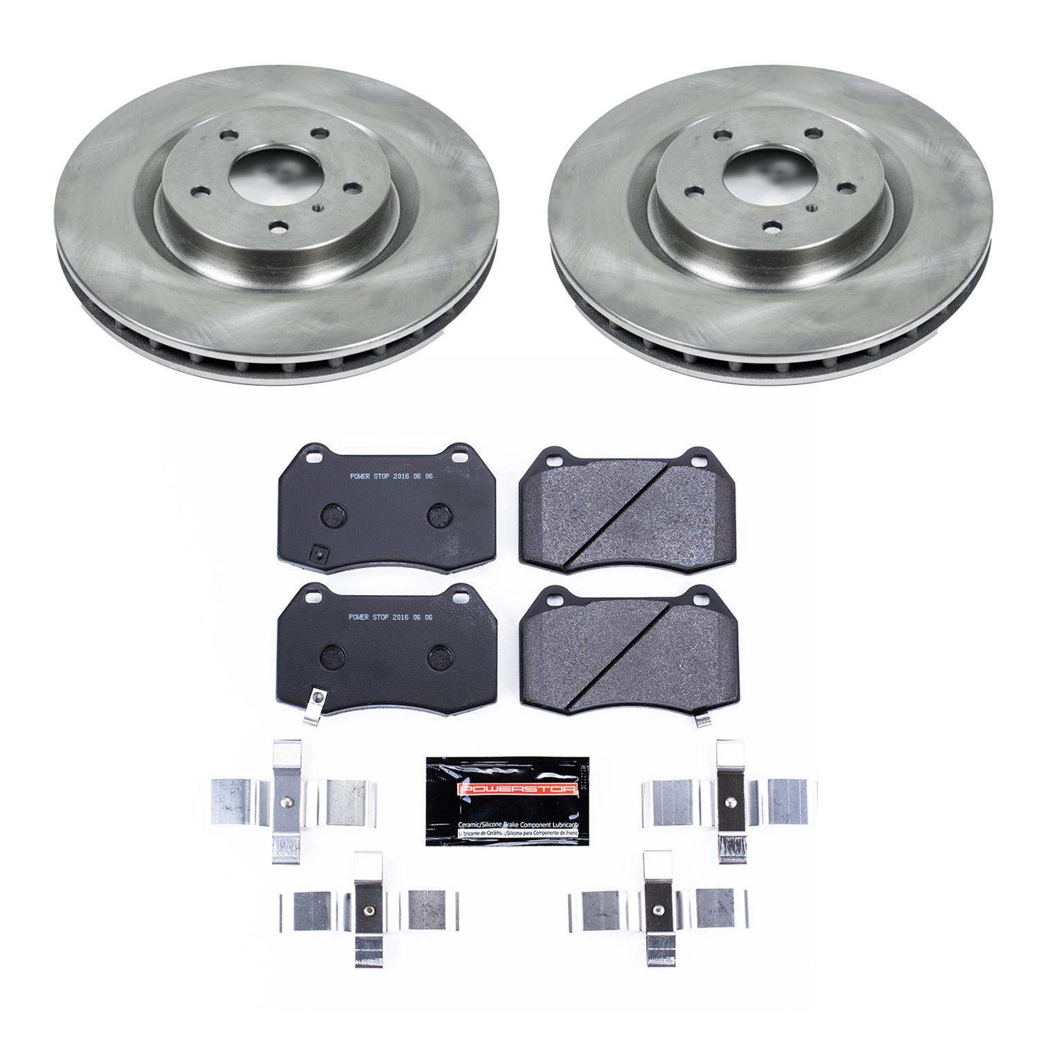 Power Stop 03-04 Infiniti G35 Front & Rear Track Day SPEC Brake Kit (1x psbTDSK104, 1x psbTDSK5303) thumbnail 7