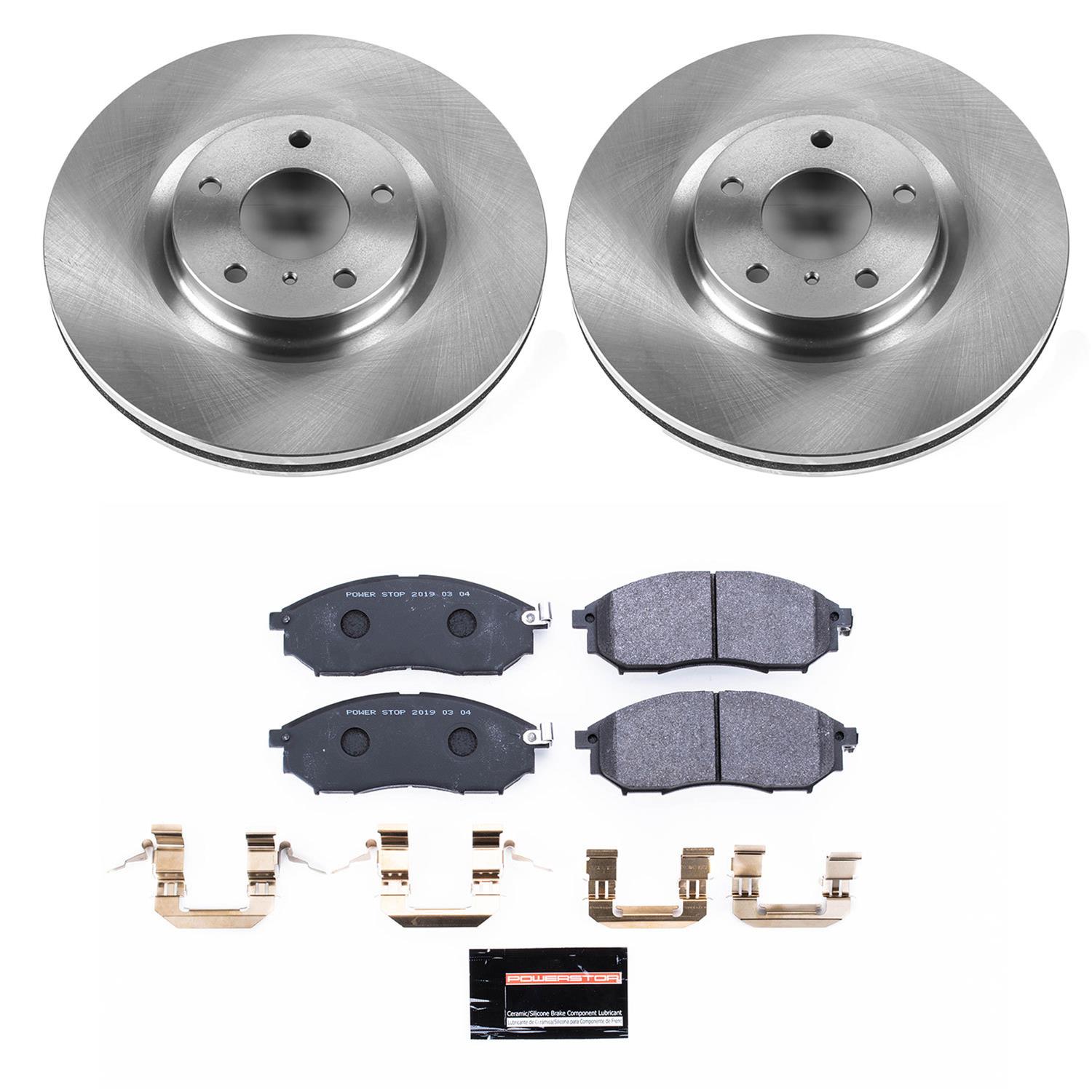 Power Stop 08-12 Infiniti EX35 Front & Rear Track Day SPEC Brake Kit (1x psbTDSK112, 1x psbTDSK179) thumbnail 6