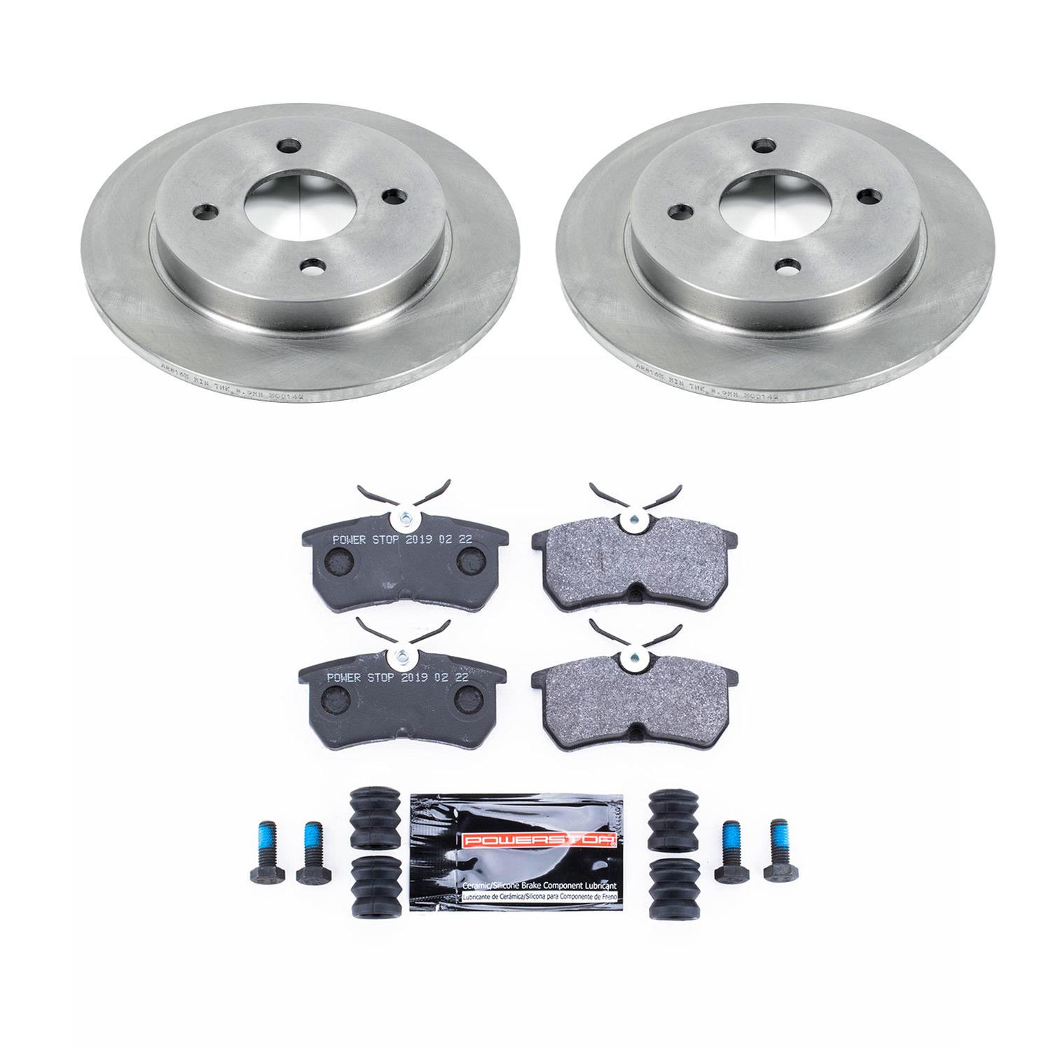 Power Stop 14-19 Ford Fiesta Front & Rear Track Day SPEC Brake Kit (1x psbTDSK1363, 1x psbTDSK6818) thumbnail 7