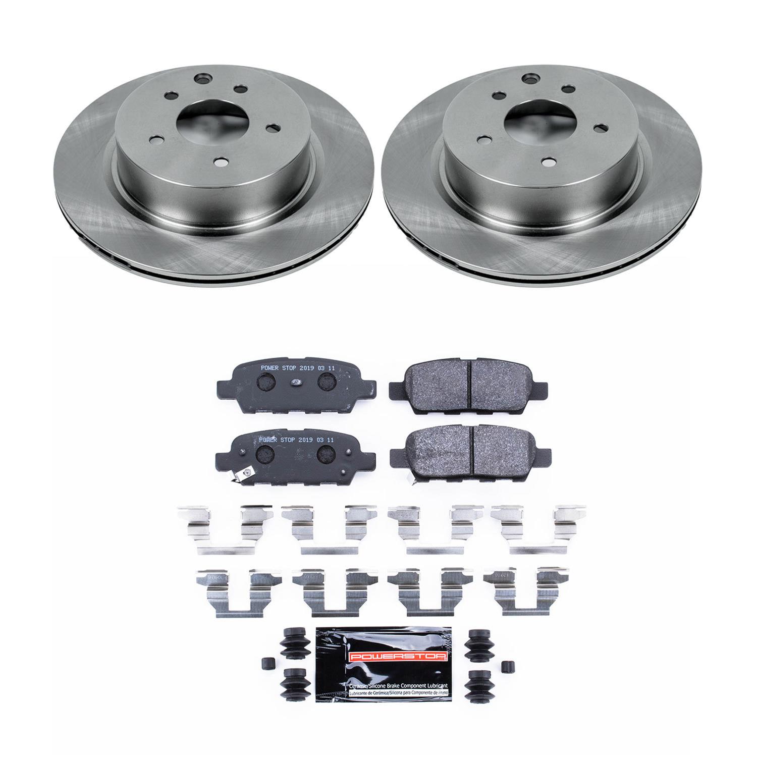 Power Stop 08-12 Infiniti EX35 Front & Rear Track Day SPEC Brake Kit (1x psbTDSK112, 1x psbTDSK179) thumbnail 7