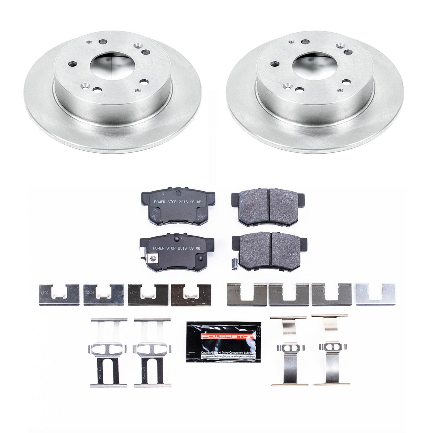 Power Stop 02-06 Acura RSX Front & Rear Track Day SPEC Brake Kit (1x psbTDSK2386, 1x psbTDSK2270) thumbnail 7