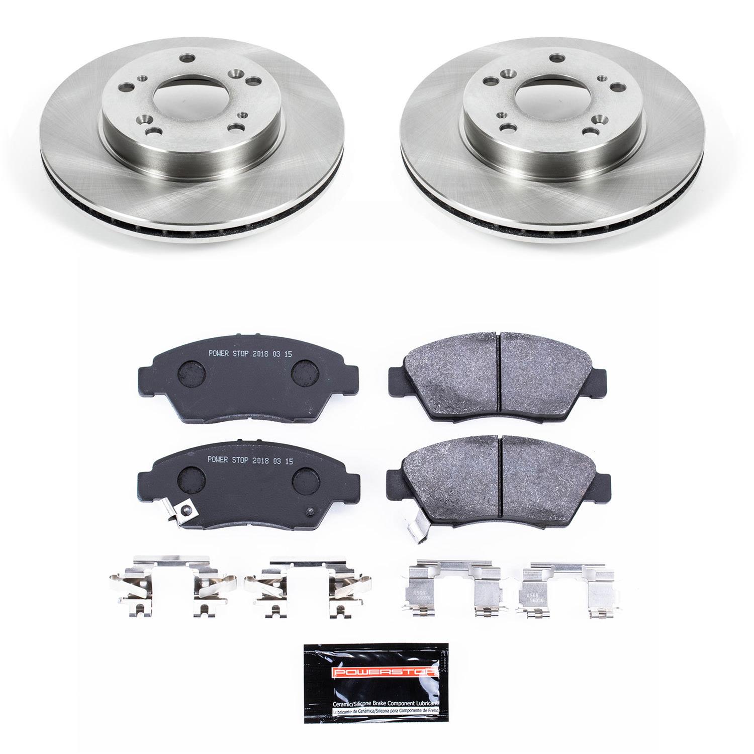 Power Stop 02-06 Acura RSX Front & Rear Track Day SPEC Brake Kit (1x psbTDSK2386, 1x psbTDSK2270) thumbnail 6
