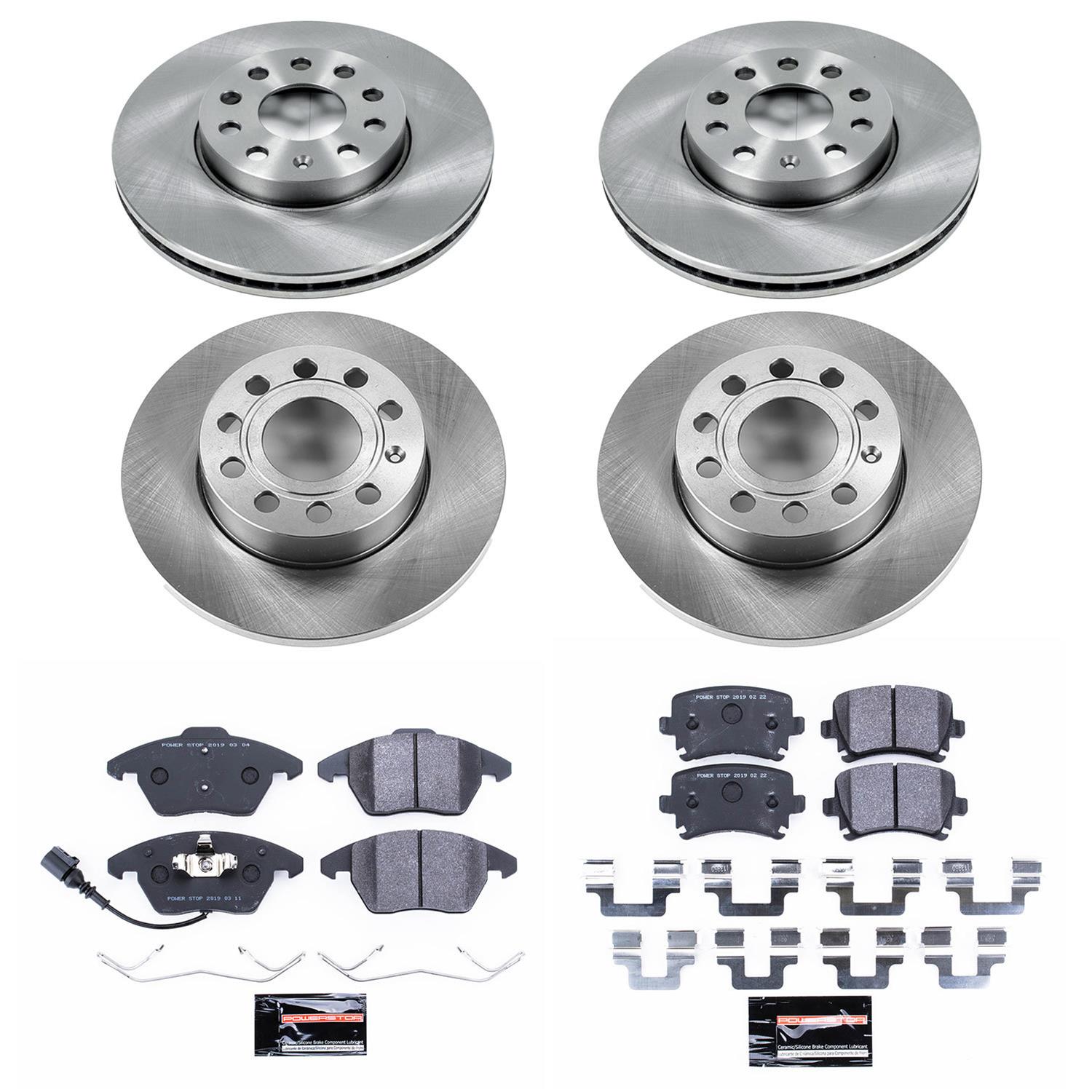 Power Stop 05-10 Volkswagen Jetta Front & Rear Track Day SPEC Brake Kit (1x psbTDSK4627, 1x psbTDSK4623) thumbnail 3