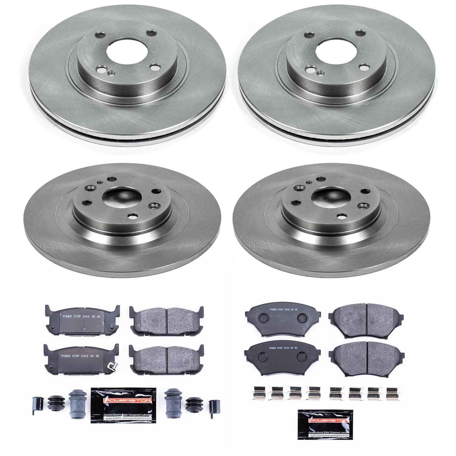 Power Stop 01-05 Mazda Miata Front & Rear Track Day SPEC Brake Kit (1x psbTDSK5267, 1x psbTDSK2353) thumbnail 3