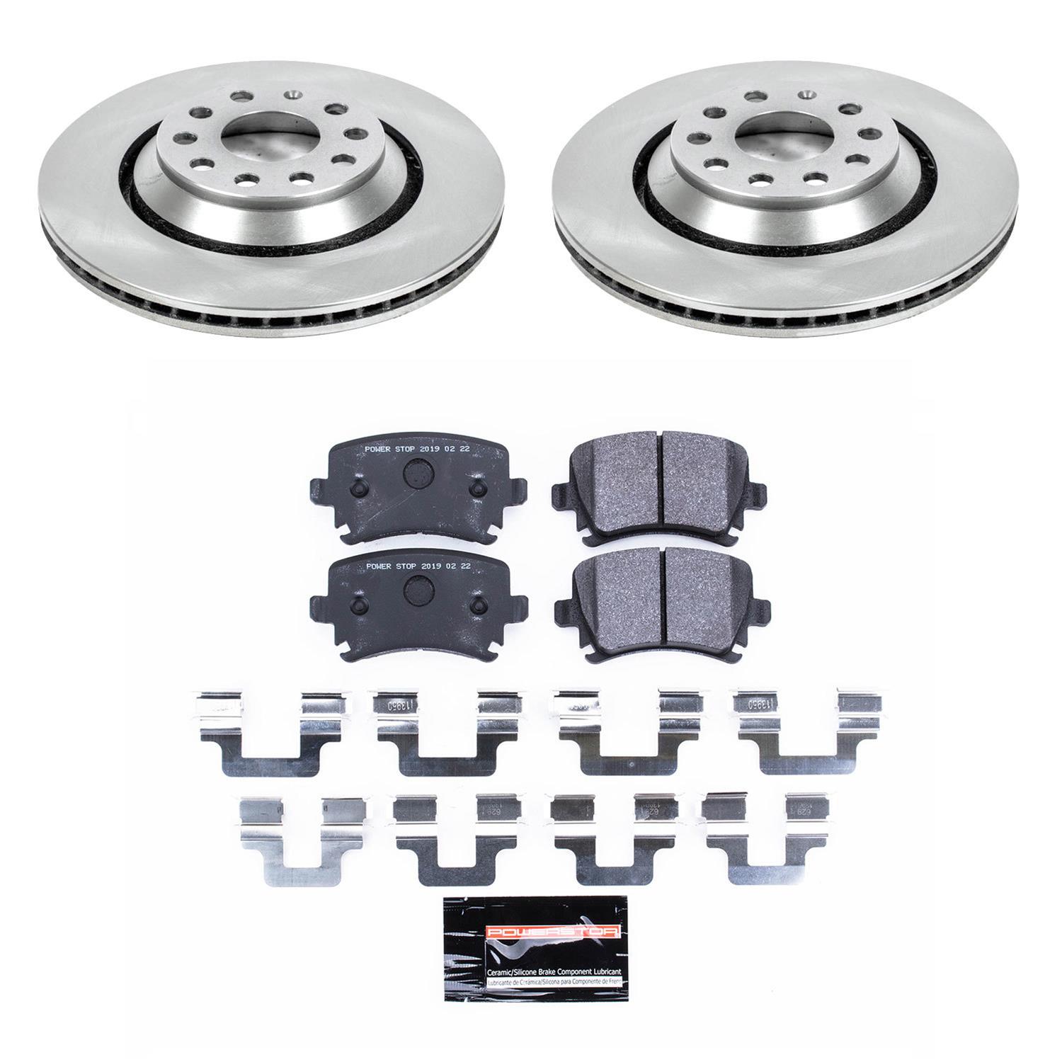 Power Stop 12-17 Volkswagen CC Front & Rear Track Day SPEC Brake Kit (1x psbTDSK7175, 1x psbTDSK4628) thumbnail 7