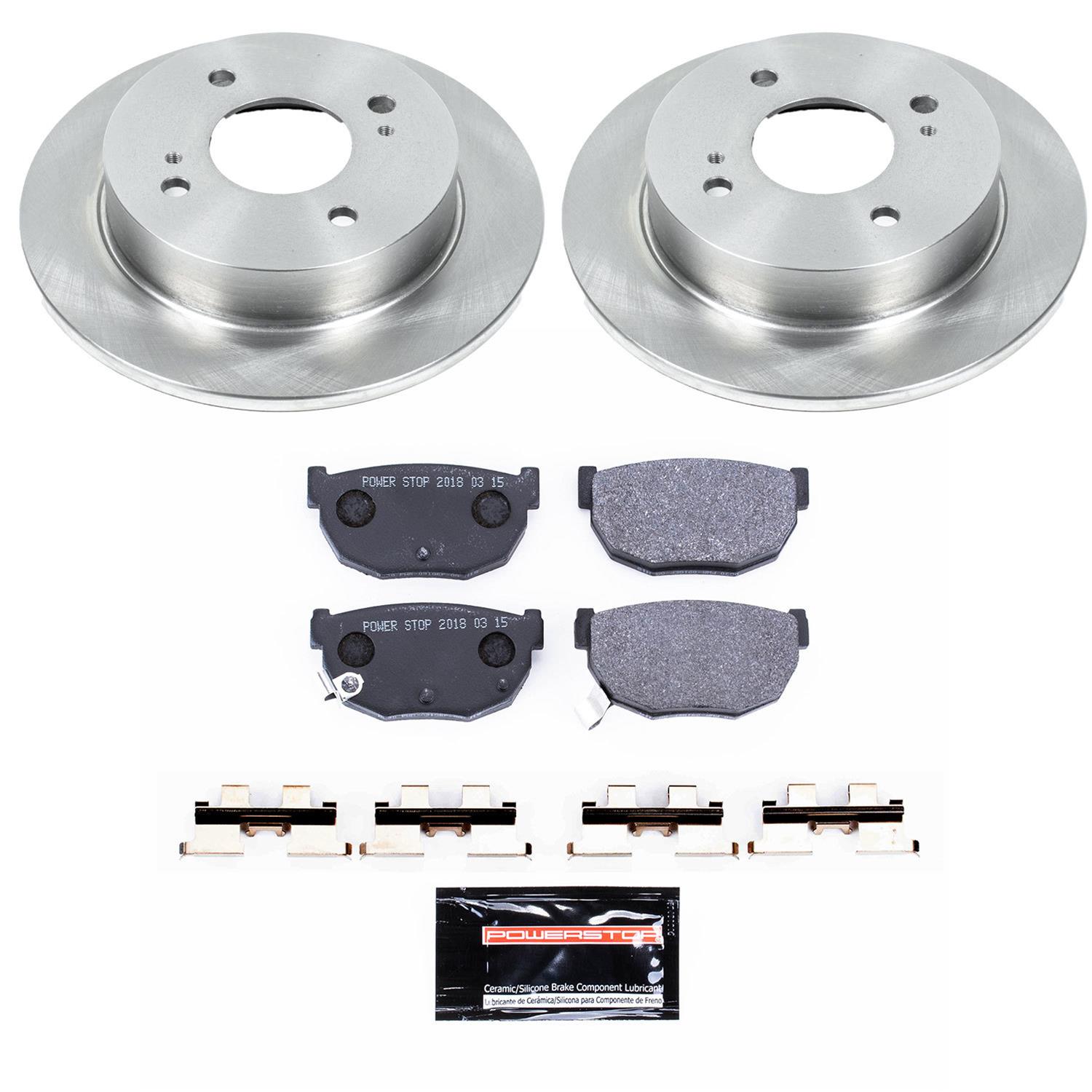 Power Stop 81-83 Nissan 280ZX Rear Track Day SPEC Brake Kit thumbnail 3
