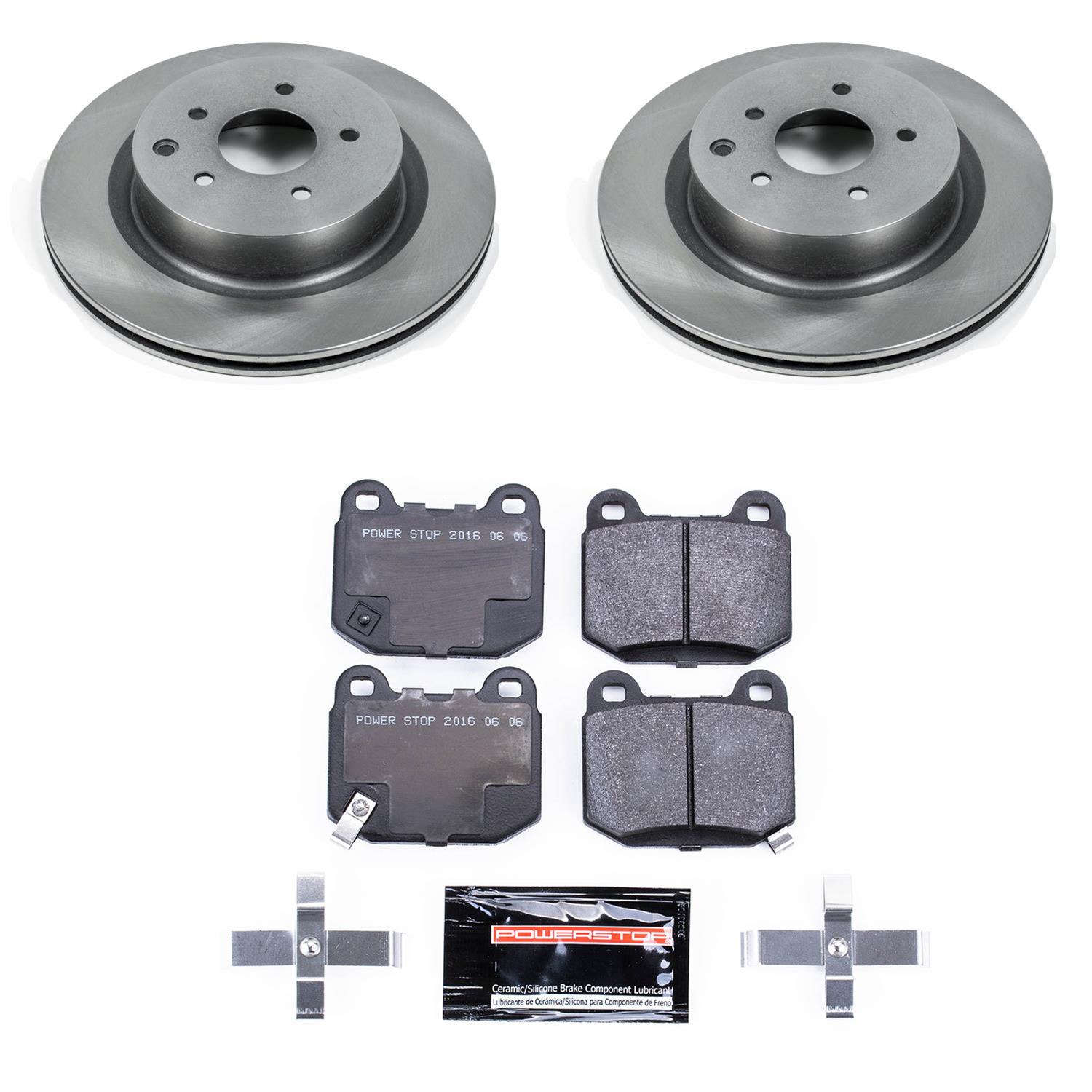 Power Stop 03-04 Infiniti G35 Front & Rear Track Day SPEC Brake Kit (1x psbTDSK104, 1x psbTDSK5303) thumbnail 6