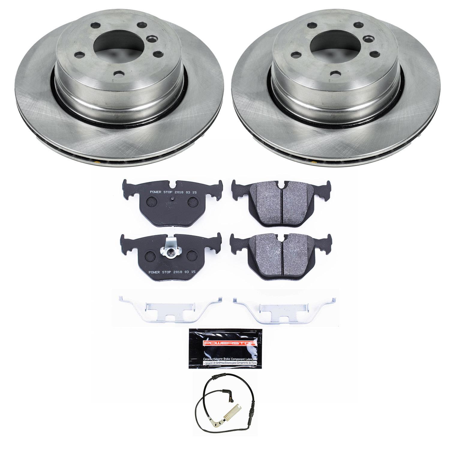 Power Stop 06-07 BMW 525xi Rear Track Day SPEC Brake Kit thumbnail 3