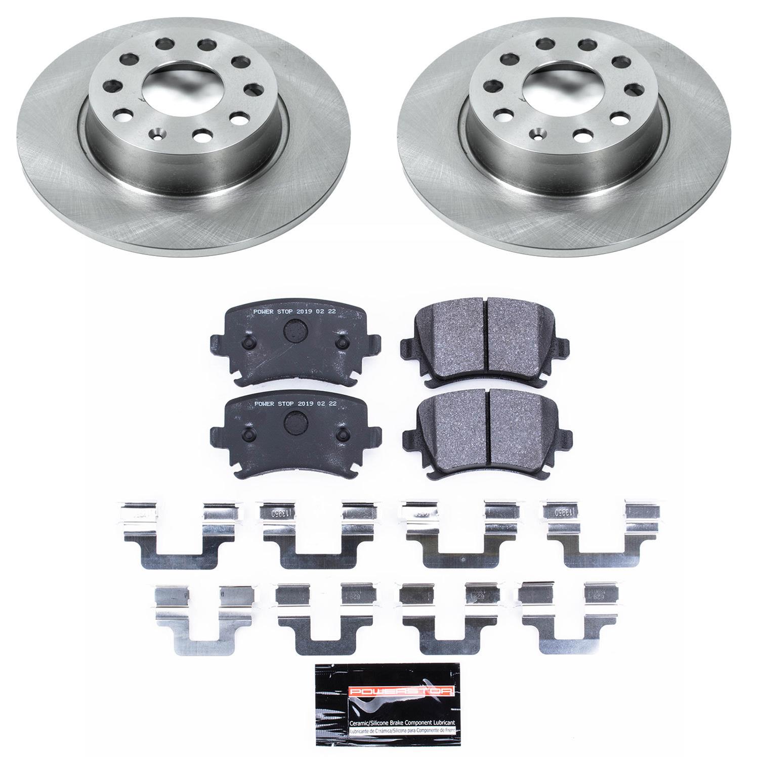 Power Stop 2010 Volkswagen Golf Front & Rear Track Day SPEC Brake Kit (1x psbTDSK5666, 1x psbTDSK4623) thumbnail 6